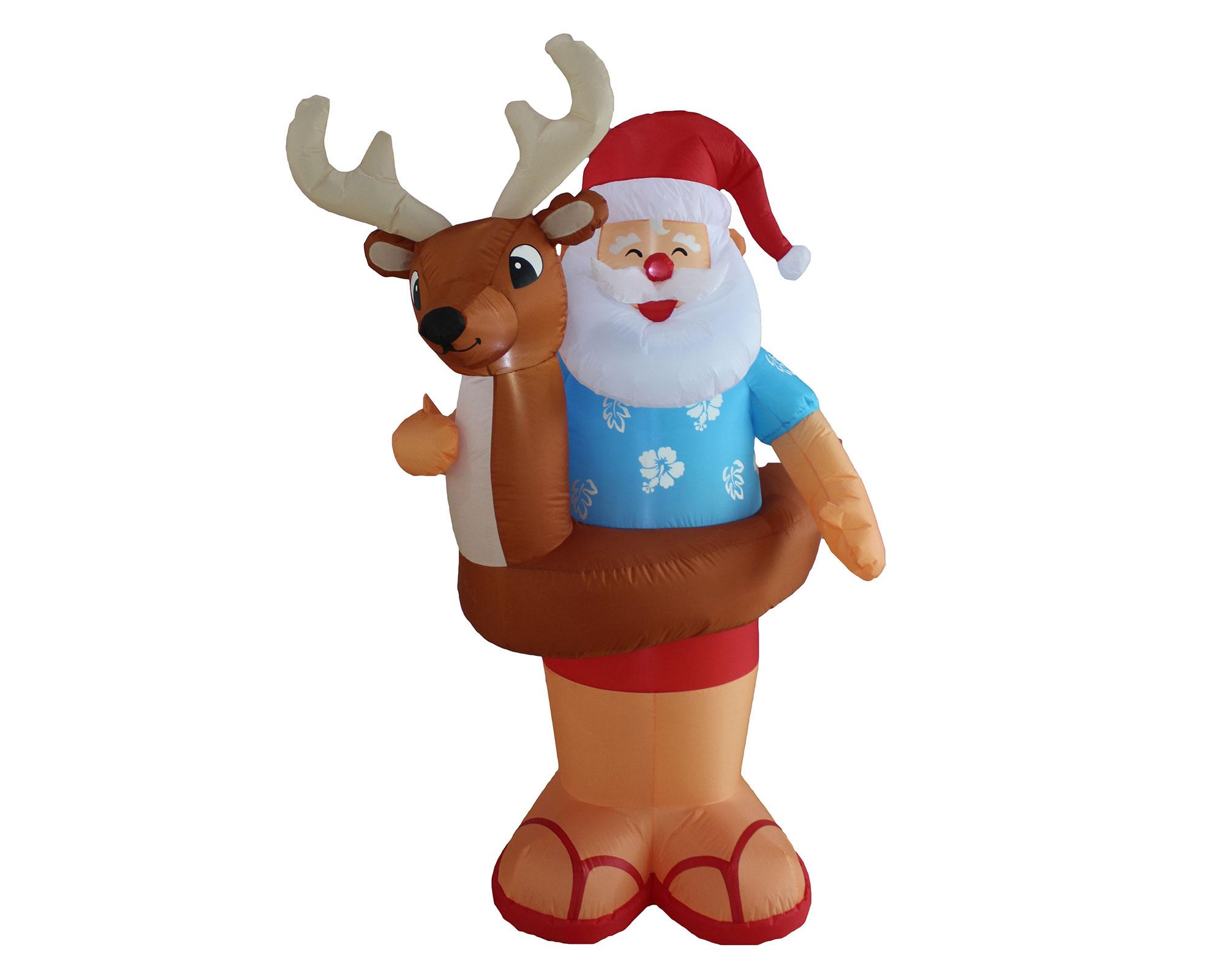 Inflable Santa verano 183x138x84 cm-0