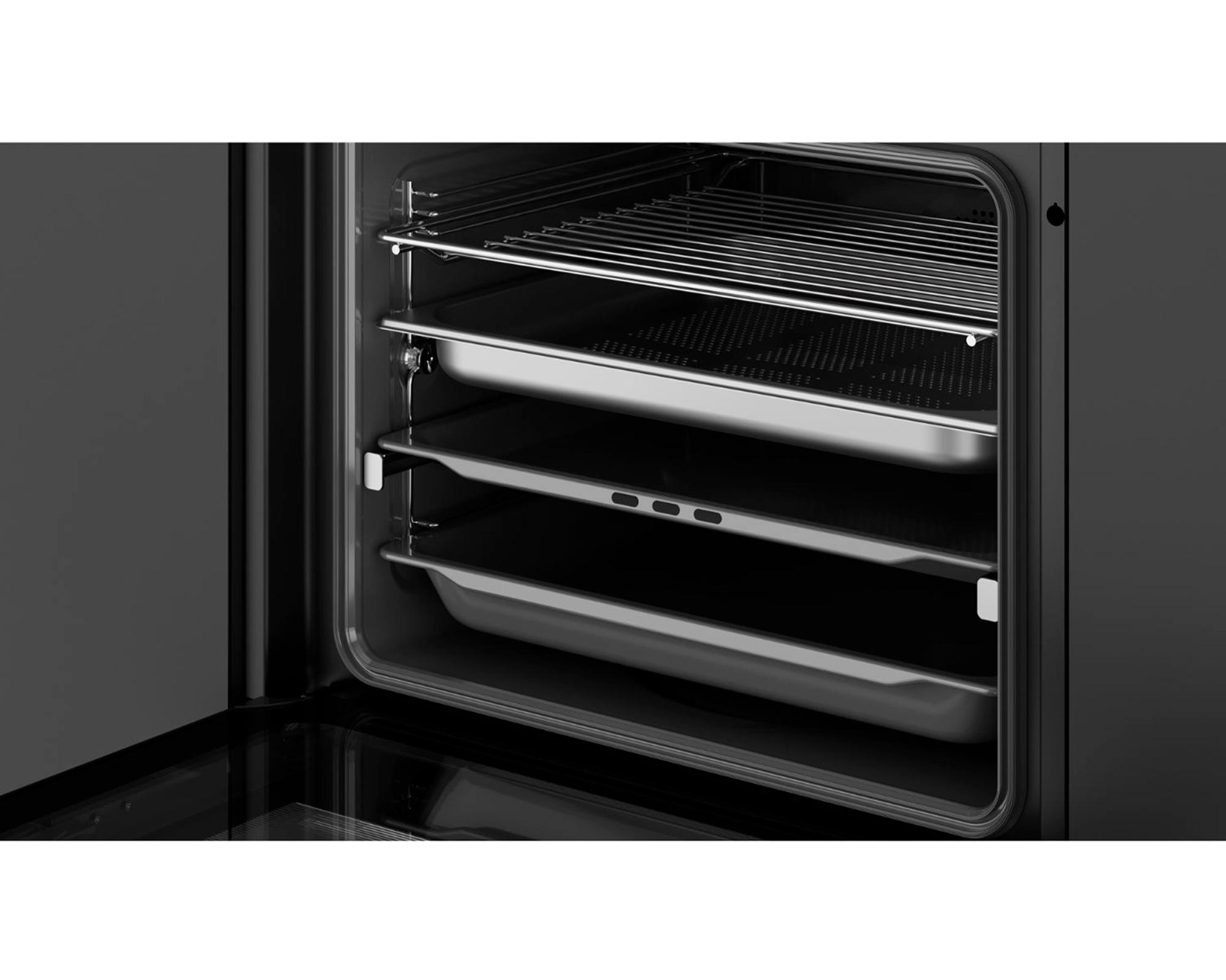 Horno eléctrico empotrado HLB-8550 SC BK negro 63 lt-5
