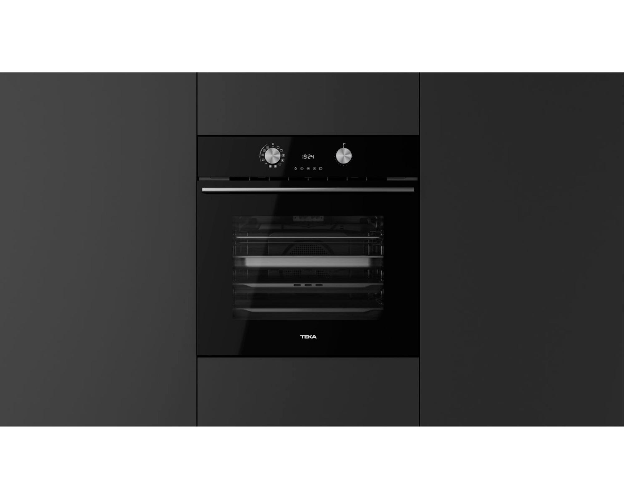 Horno eléctrico empotrado HLB-8550 SC BK negro 63 lt-3