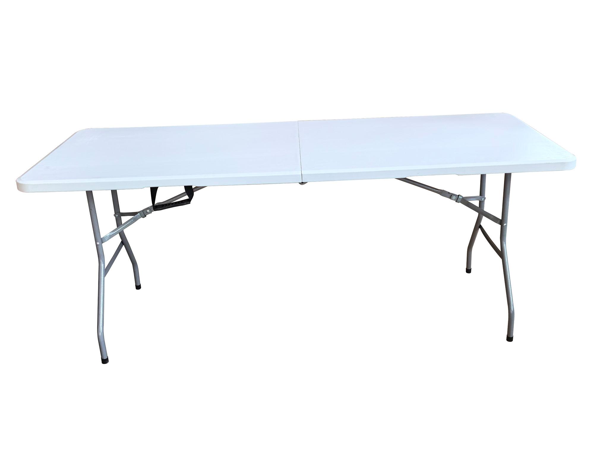 Mesa plegable rectangular 70x180x74 cm-1