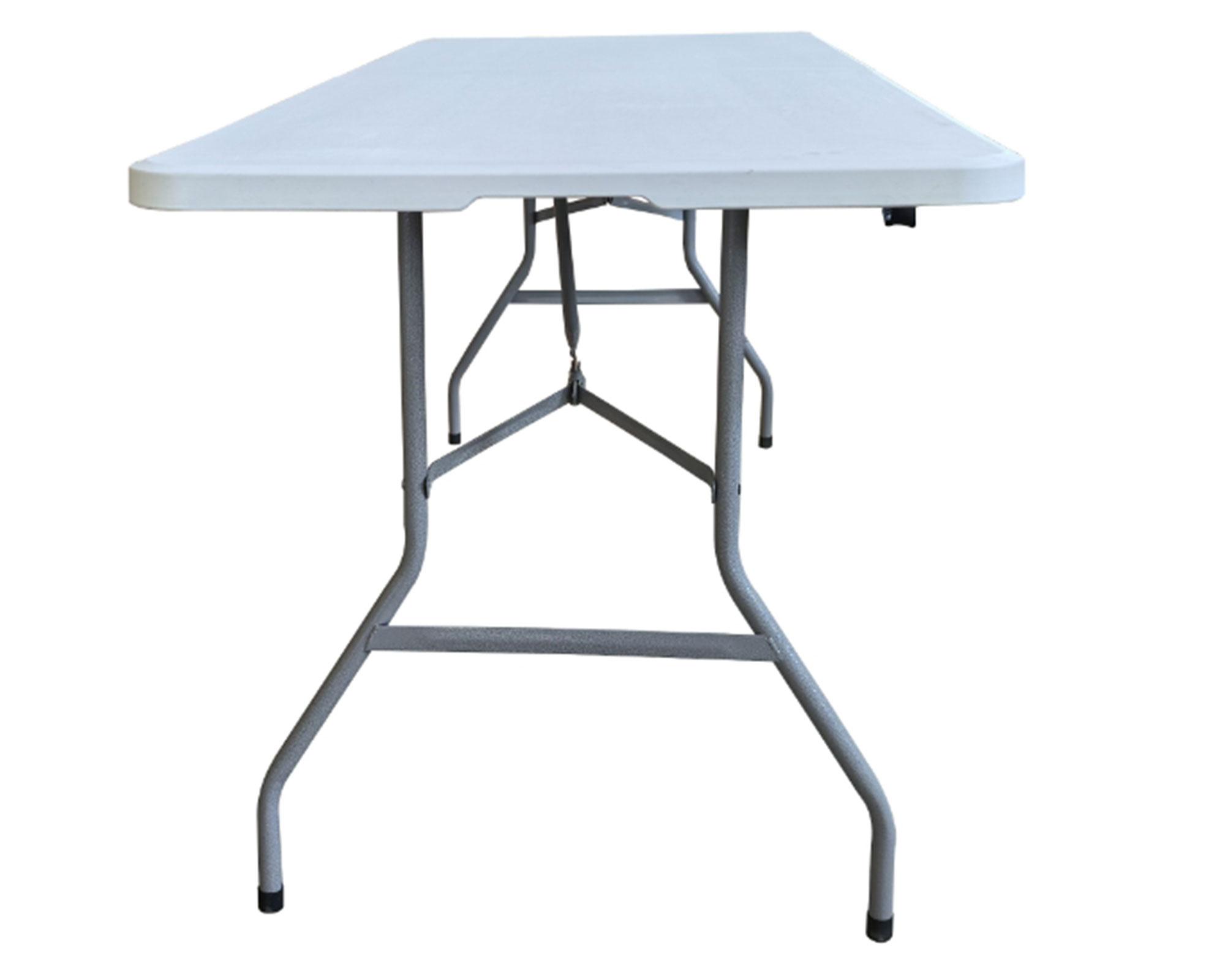 Mesa plegable rectangular 70x180x74 cm-3