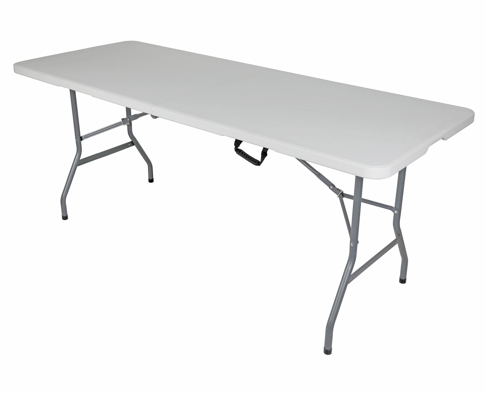 Mesa plegable rectangular 70x180x74 cm-5