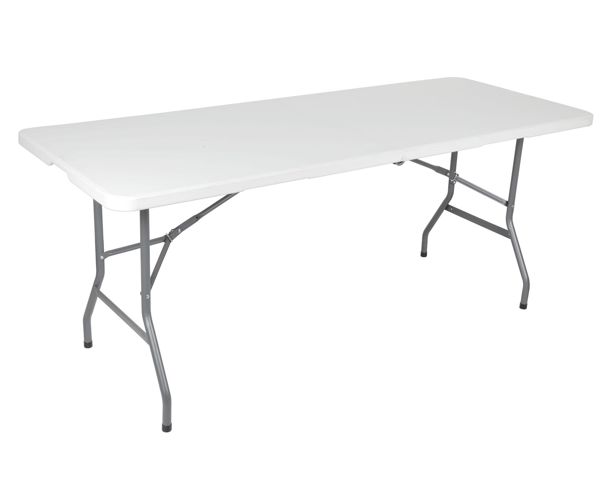 Mesa plegable rectangular 70x180x74 cm-4