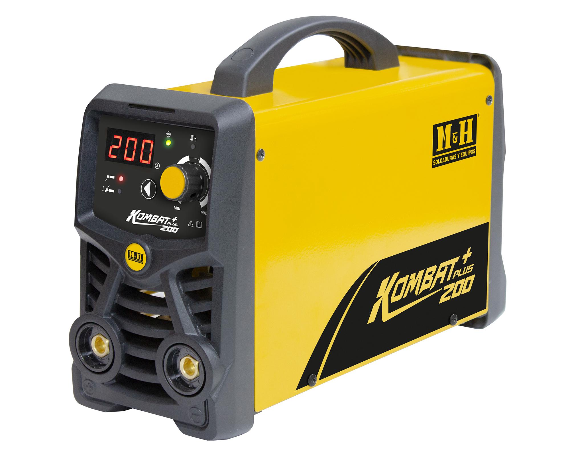 Soldadora Kombat 200 plus 10.5 kVA + mascara + curso online-2