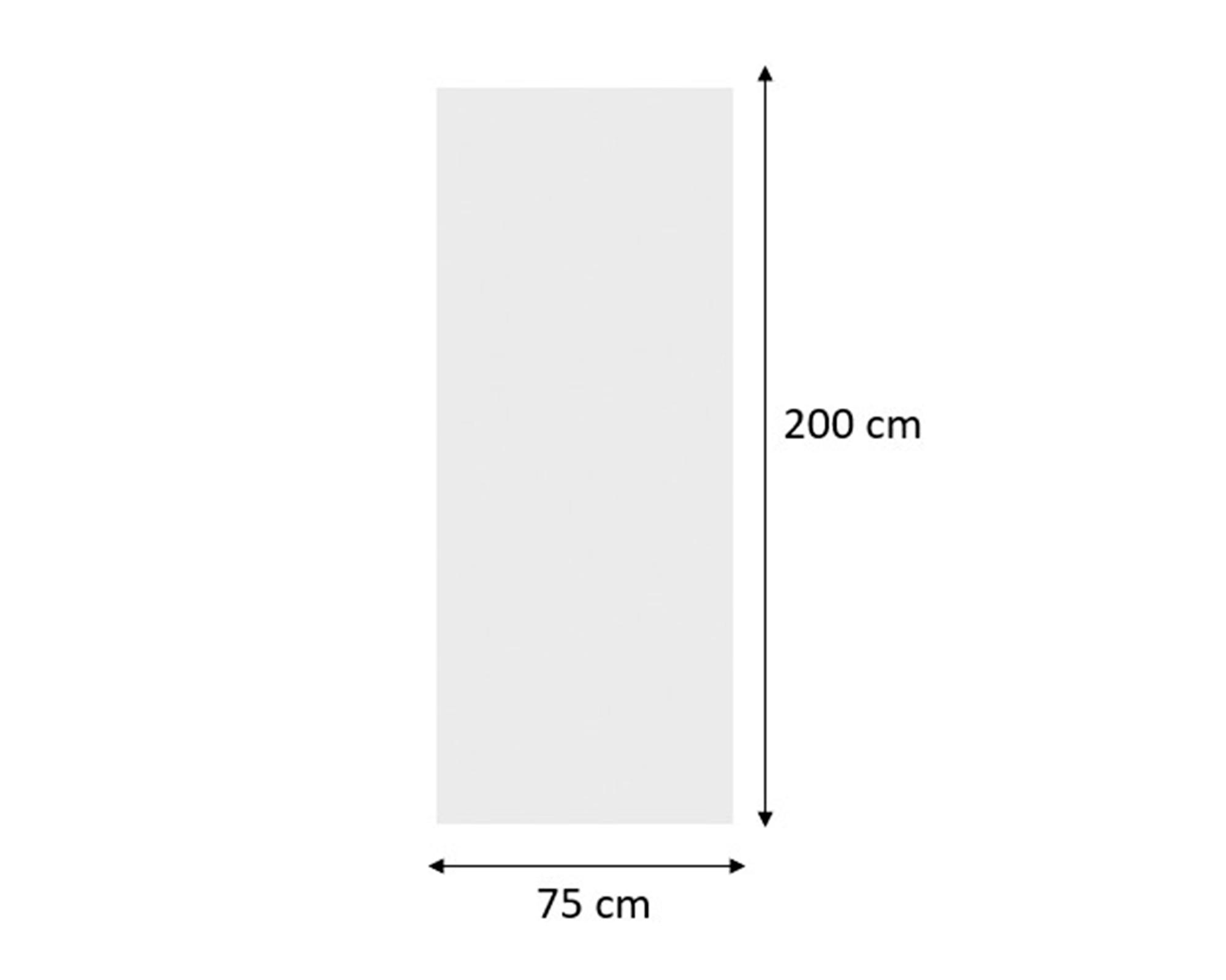 Puerta Baker acero 75x200 cm-2