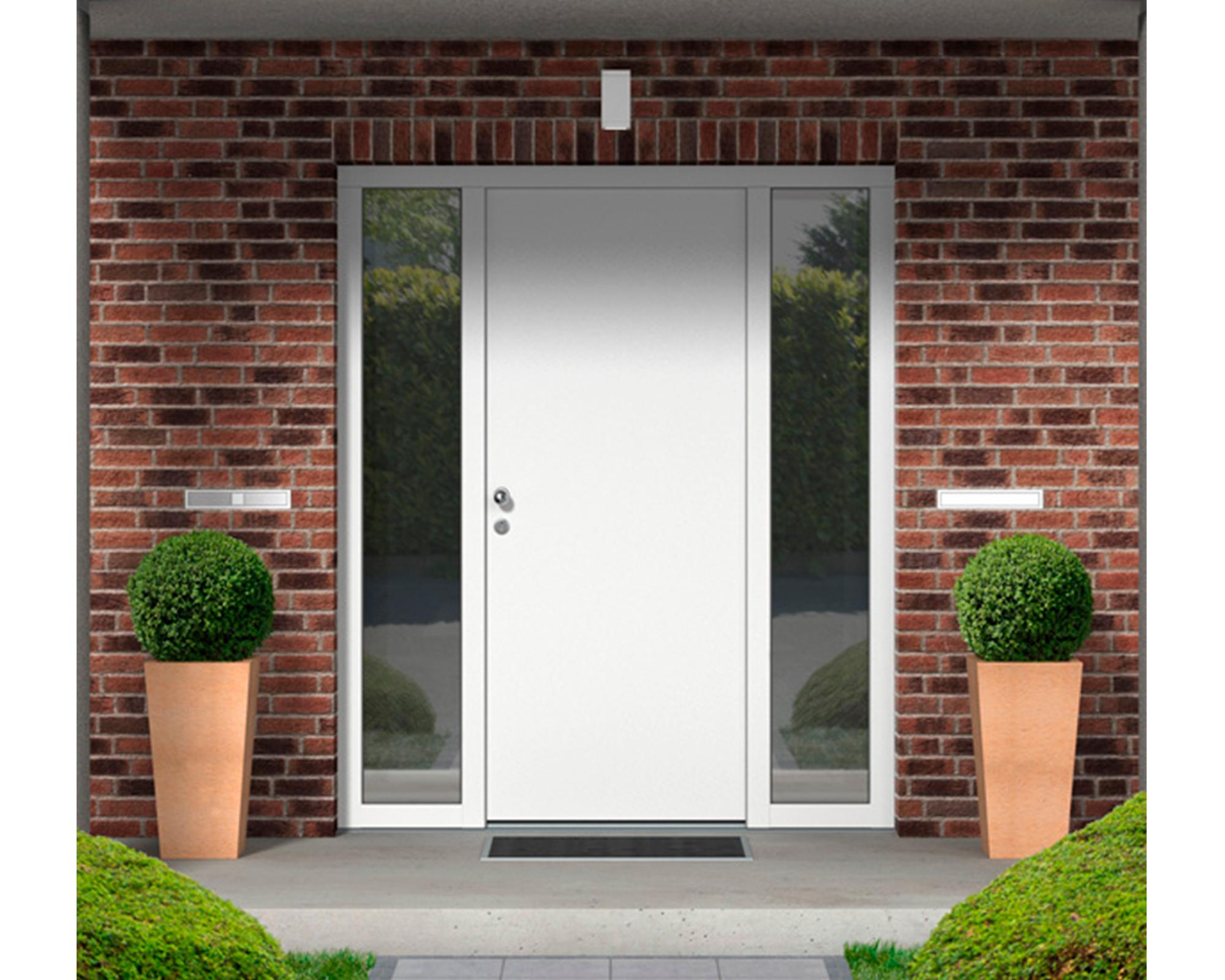 Puerta Baker acero 75x200 cm-0