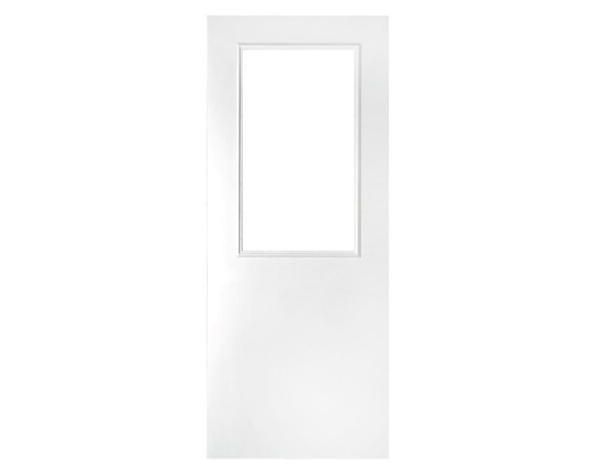 Puerta Medio cuerpo 1 luz acero 85x200 cm-1