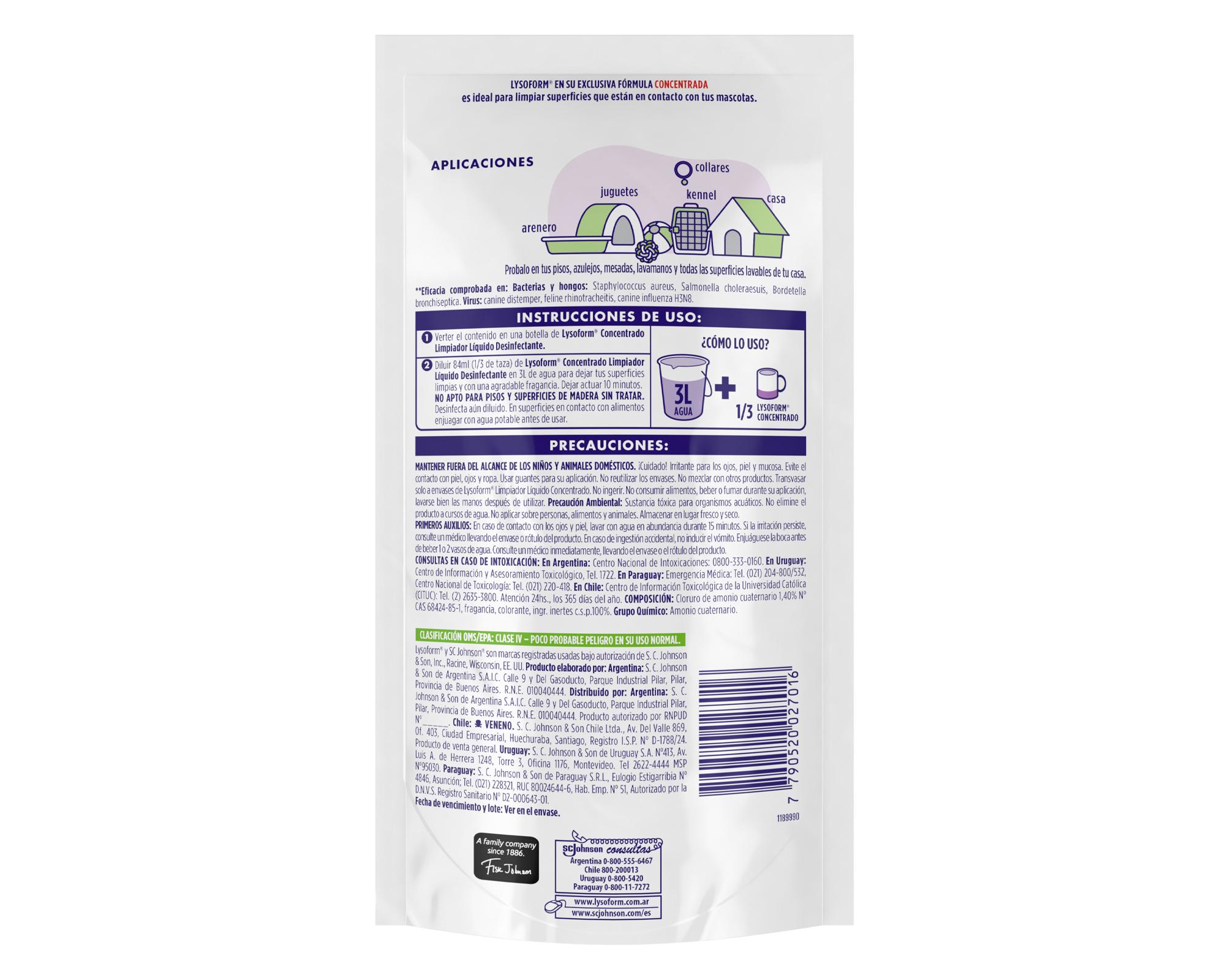 Limpiador concentrado Doy pack 420 ml-1