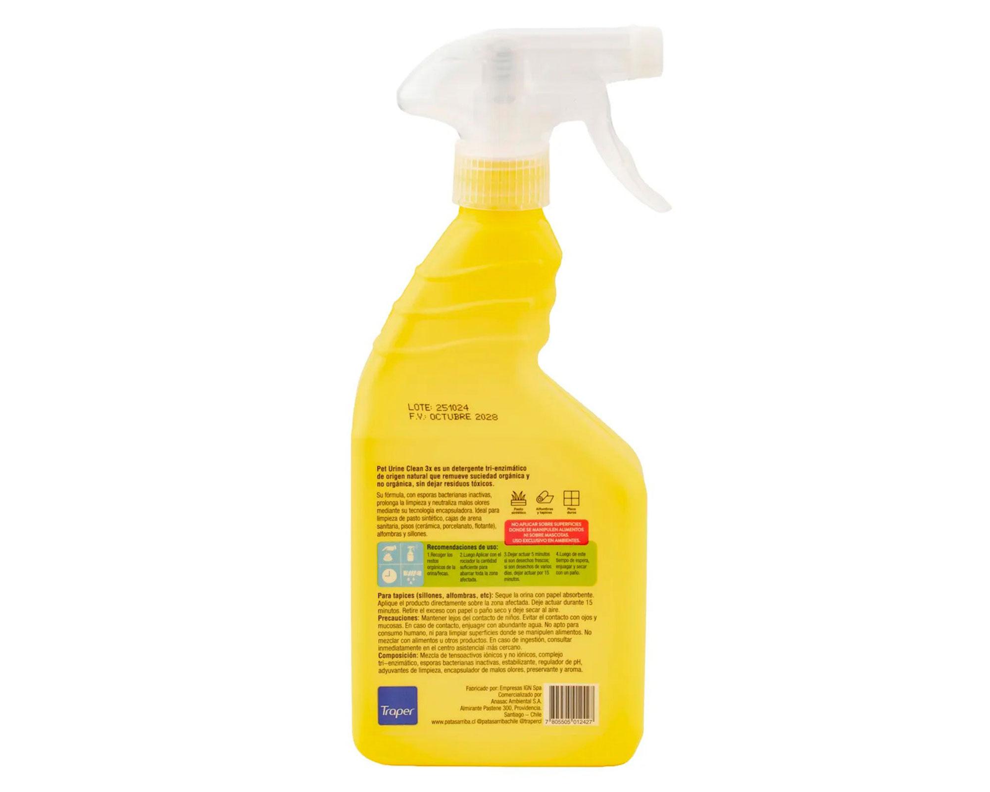 Limpiador de orina mascotas Pet Urine Clean 500 ml-3