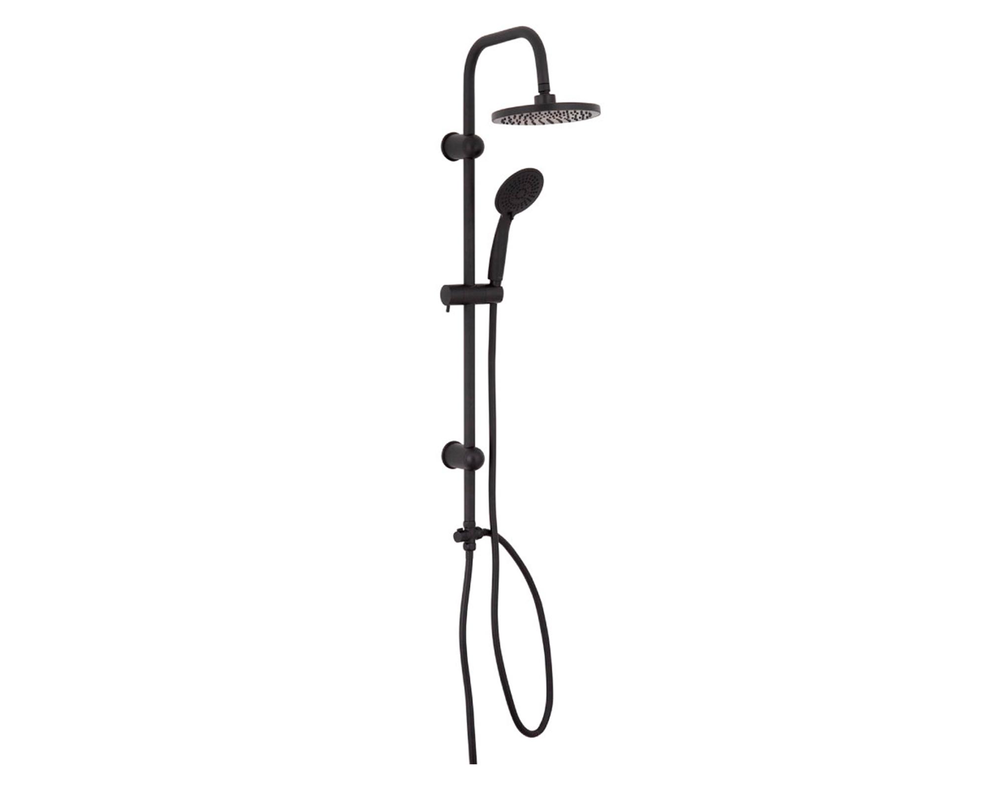 Columna de ducha Sun negro mate 99.5x20x43 cm-0