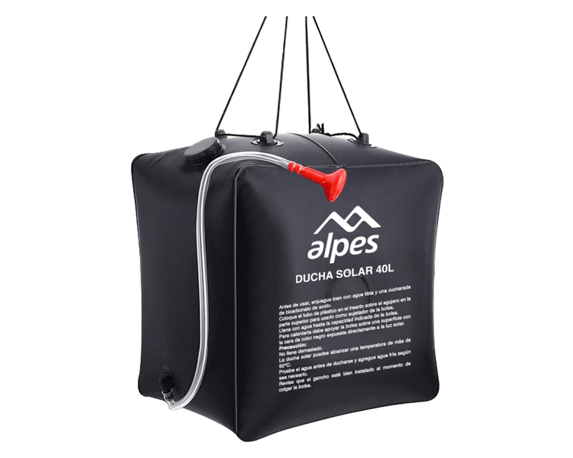 Ducha camping negro 40L-1