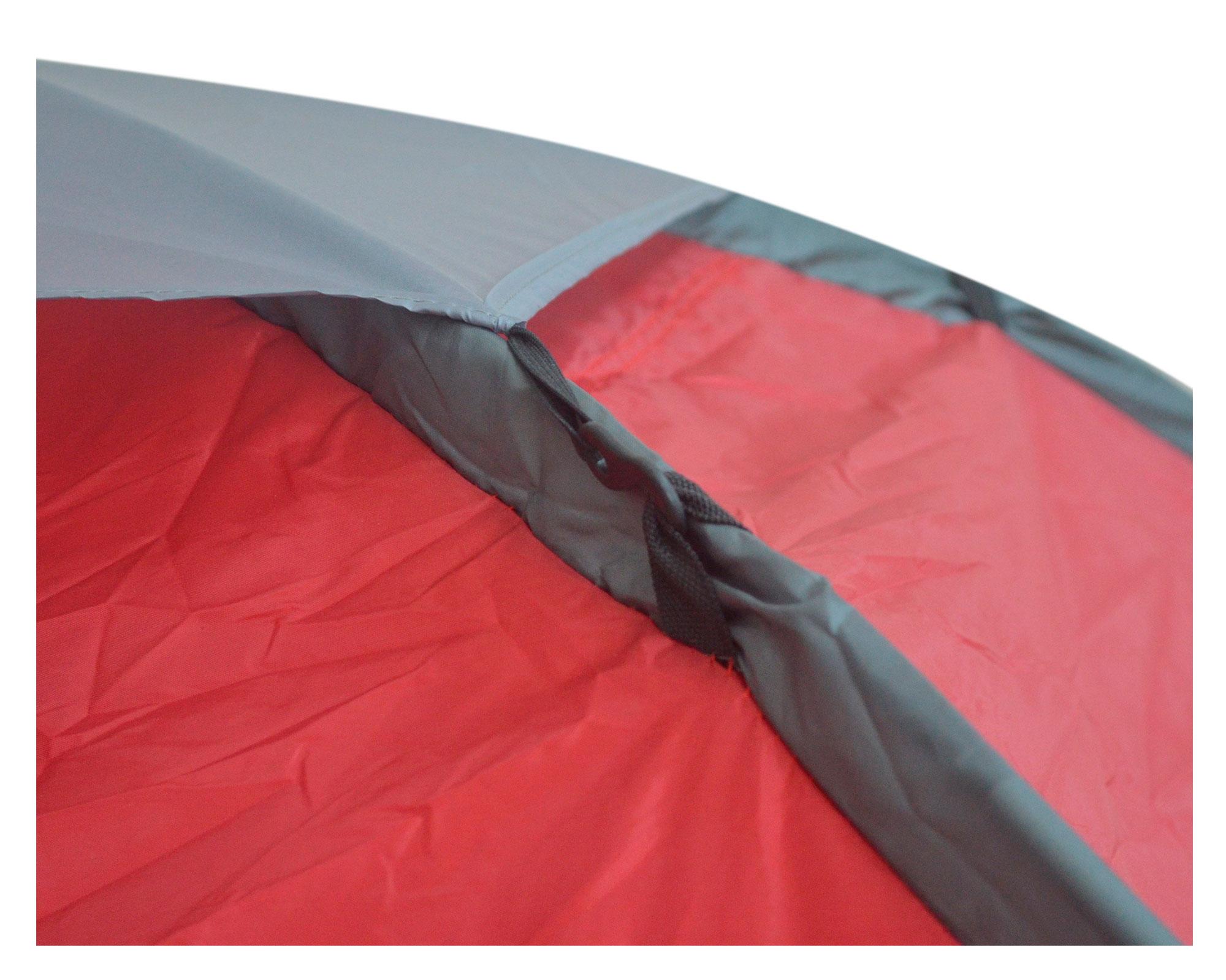 Carpa Galápagos rojo 150x240x240 cm 6 personas-5