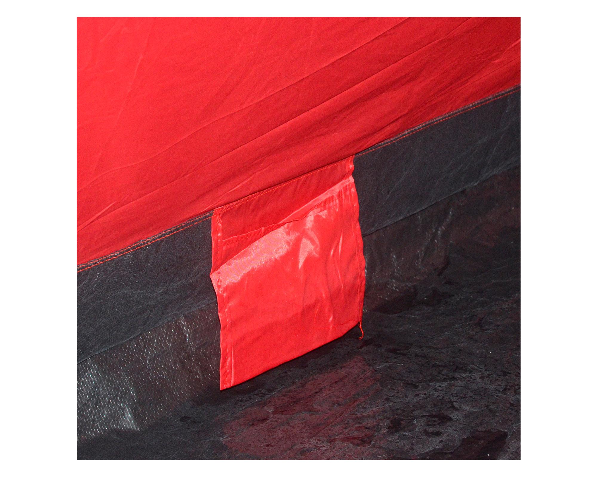 Carpa Galápagos rojo 150x240x240 cm 6 personas-6