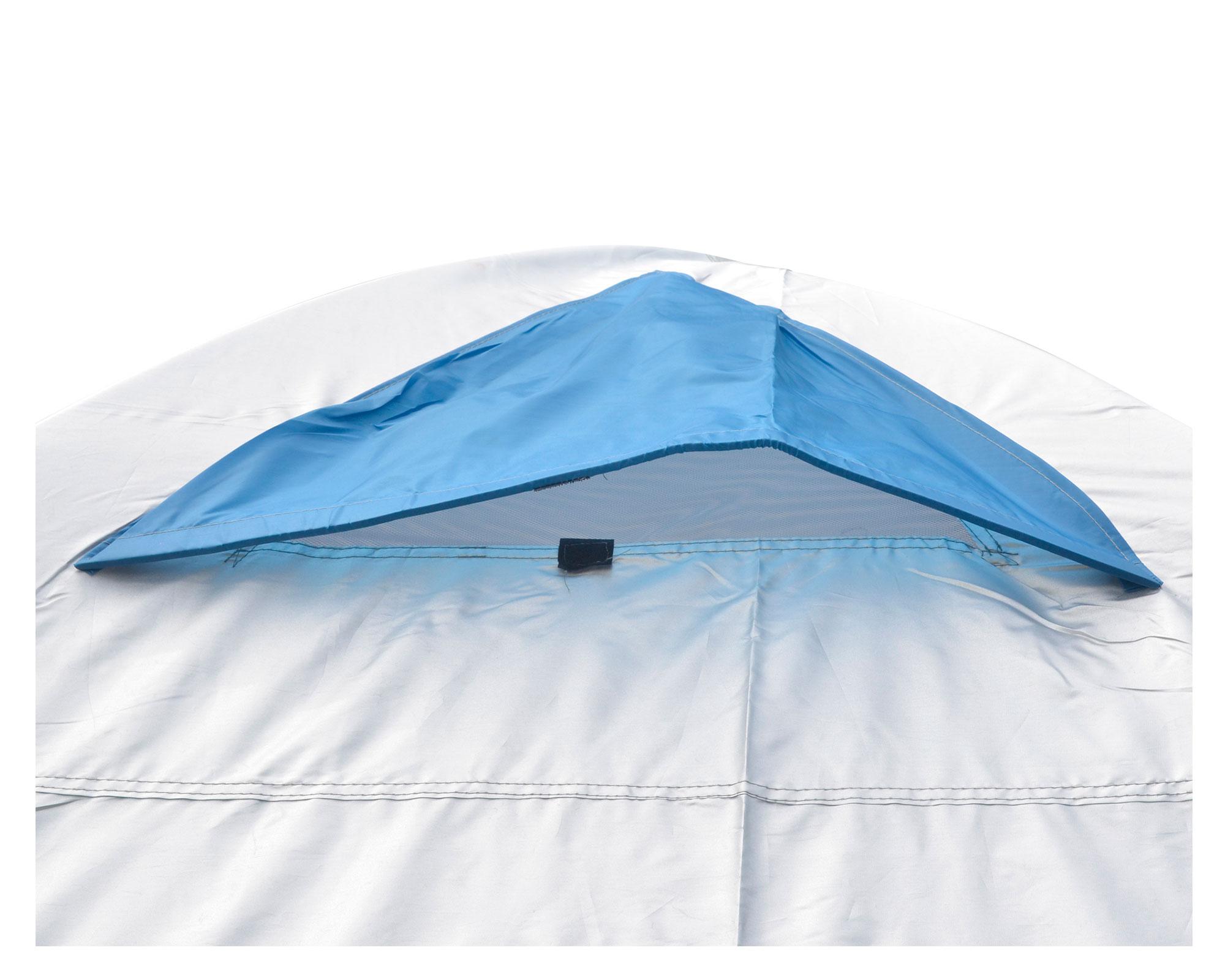 Carpa Iguazú aluminizado/azul 160x240x300 cm 6 personas-5
