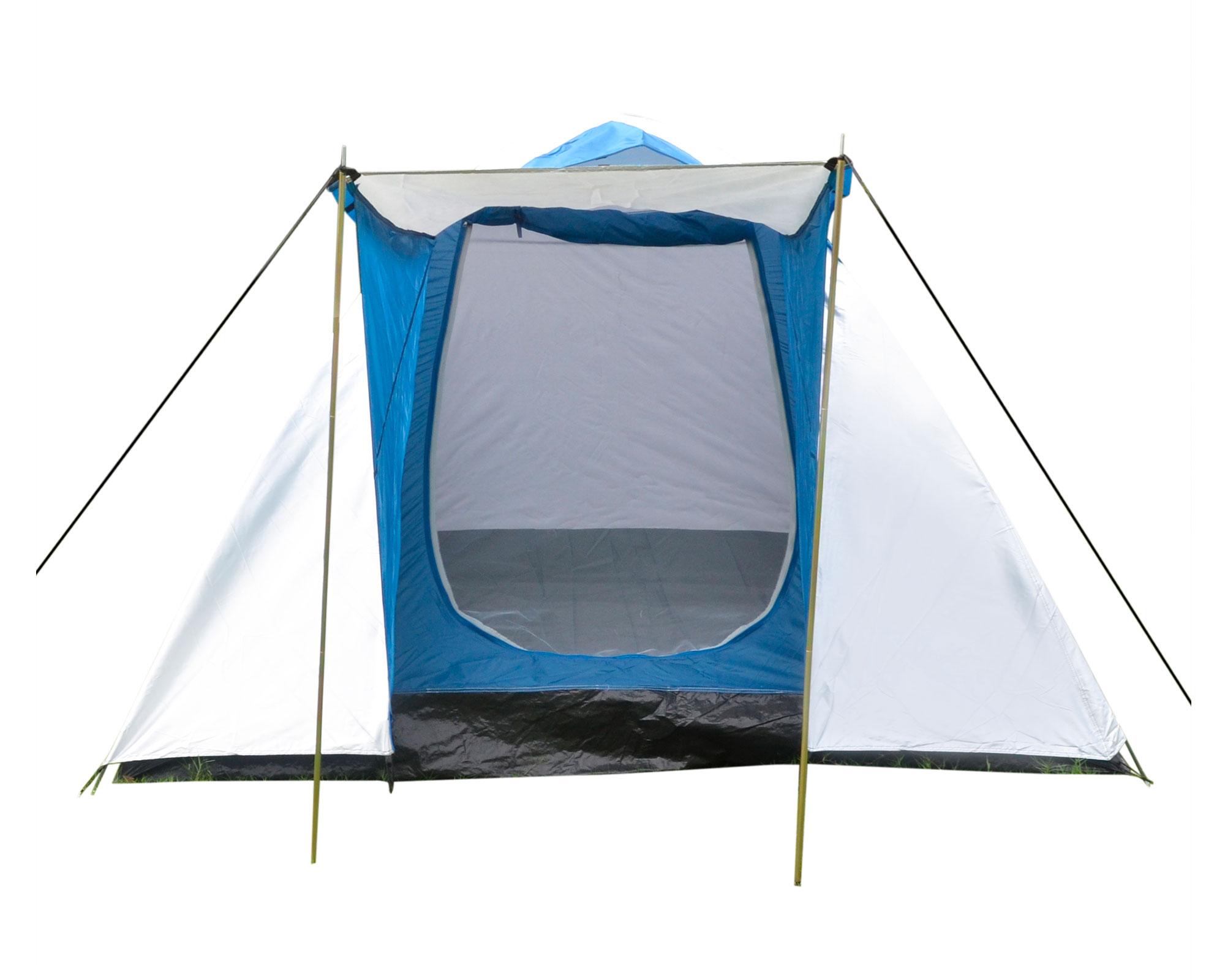 Carpa Iguazú aluminizado/azul 160x240x300 cm 6 personas-2
