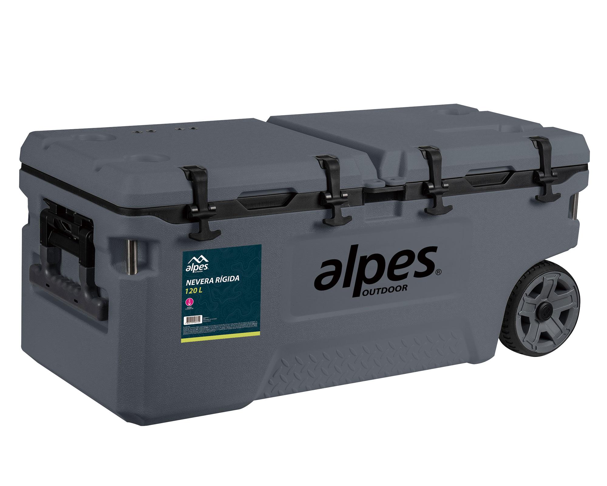 Nevera rígida con ruedas 120 lt-4