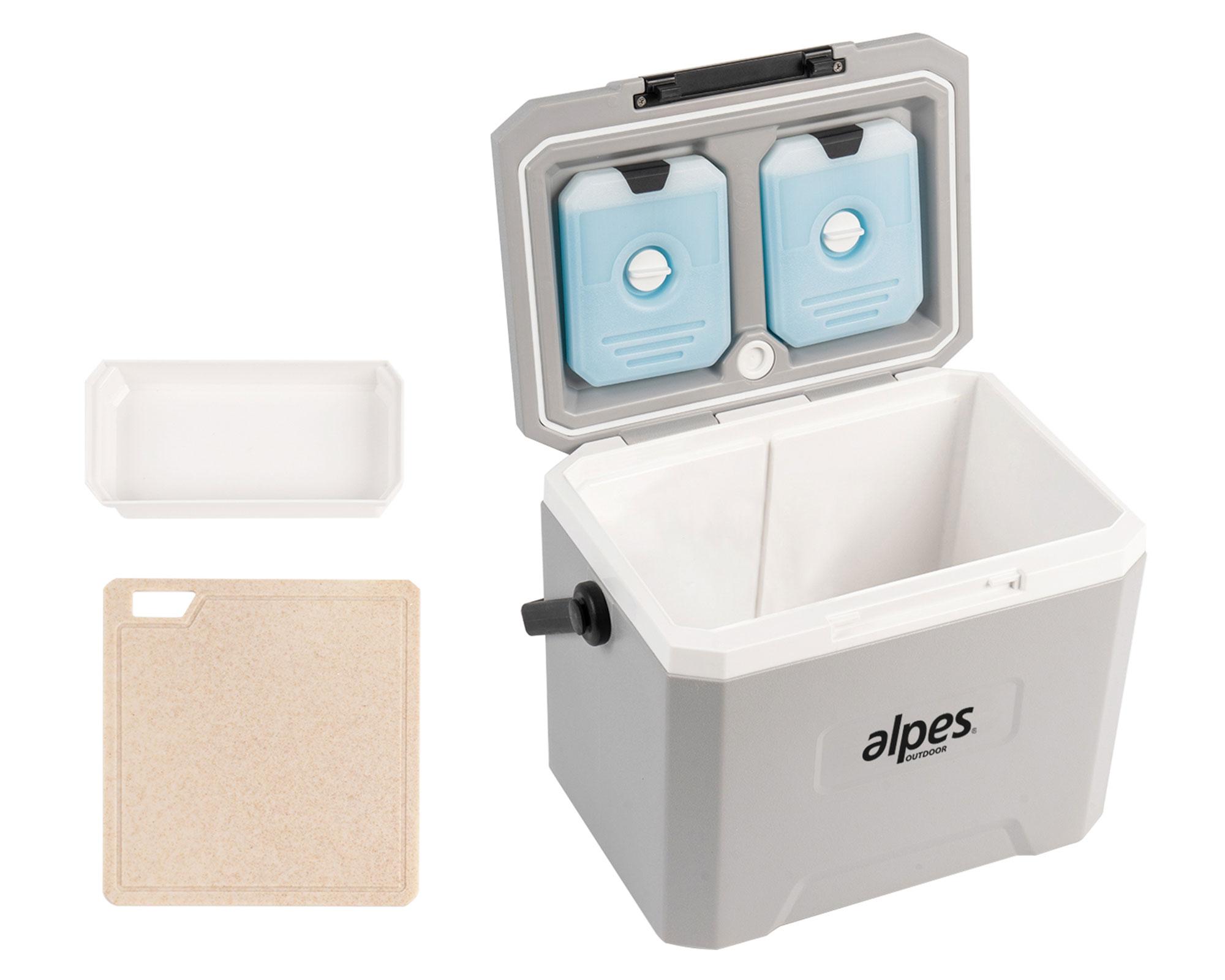 Nevera rígida gris 22 lt-2