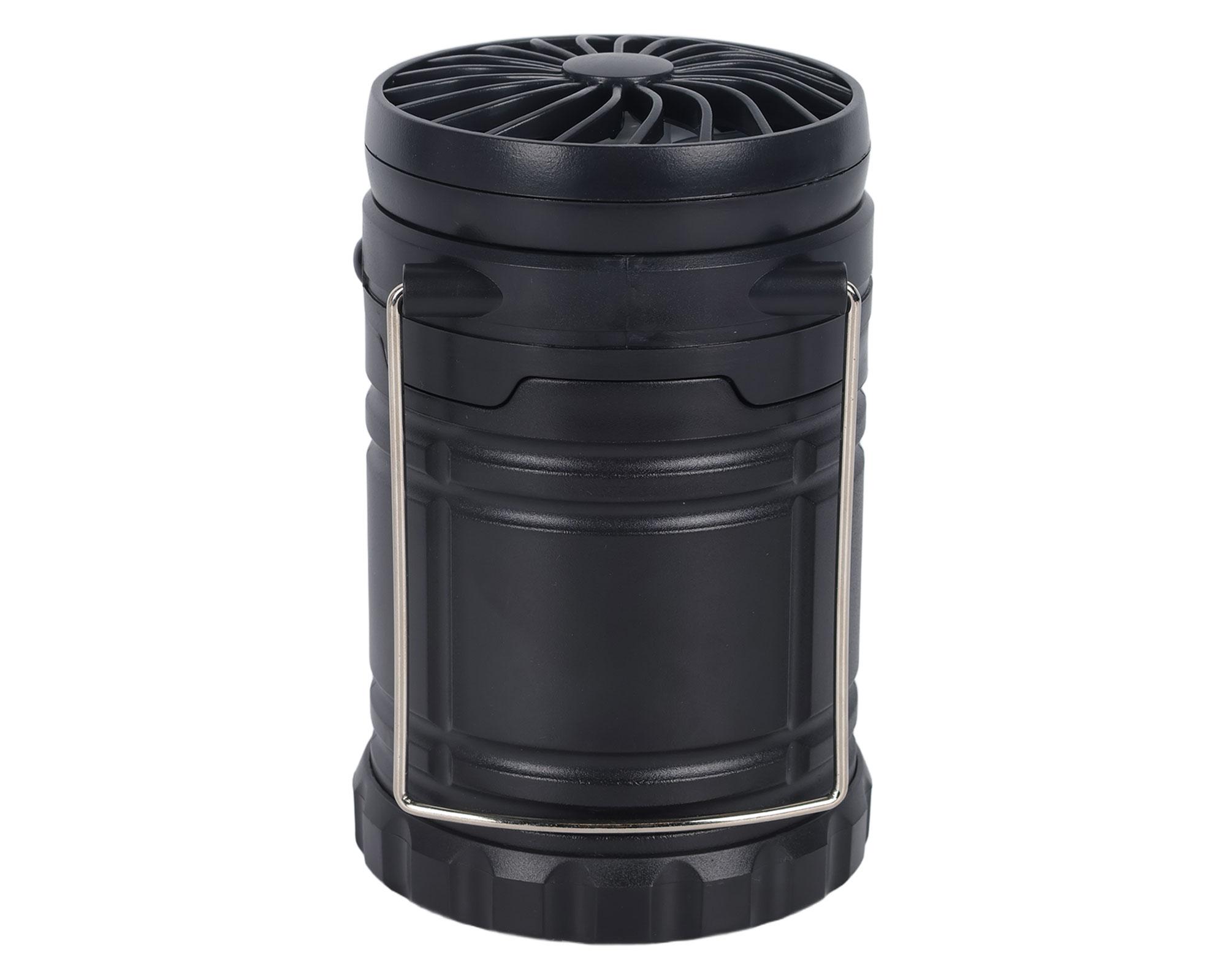 Ventilador portátil con luz negro-3
