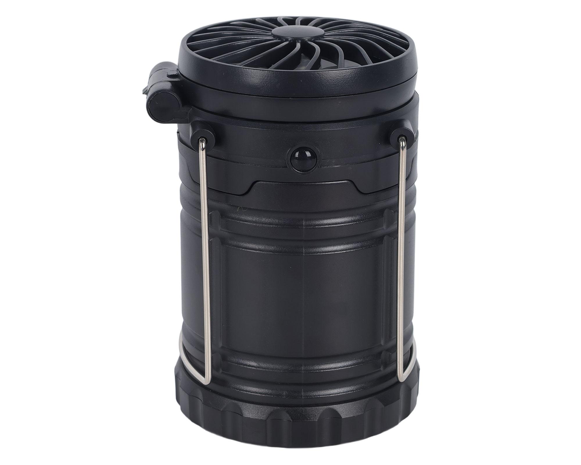 Ventilador portátil con luz negro-4