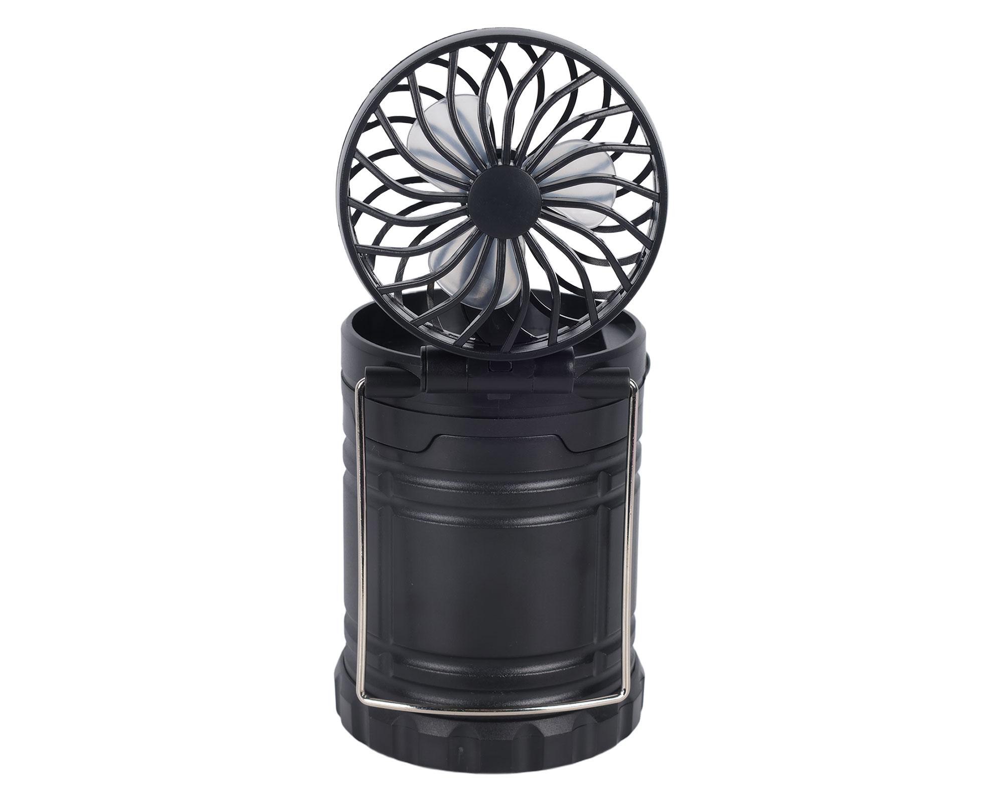 Ventilador portátil con luz negro-7
