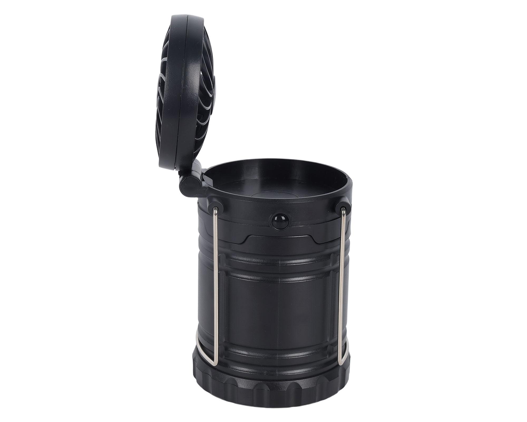Ventilador portátil con luz negro-3