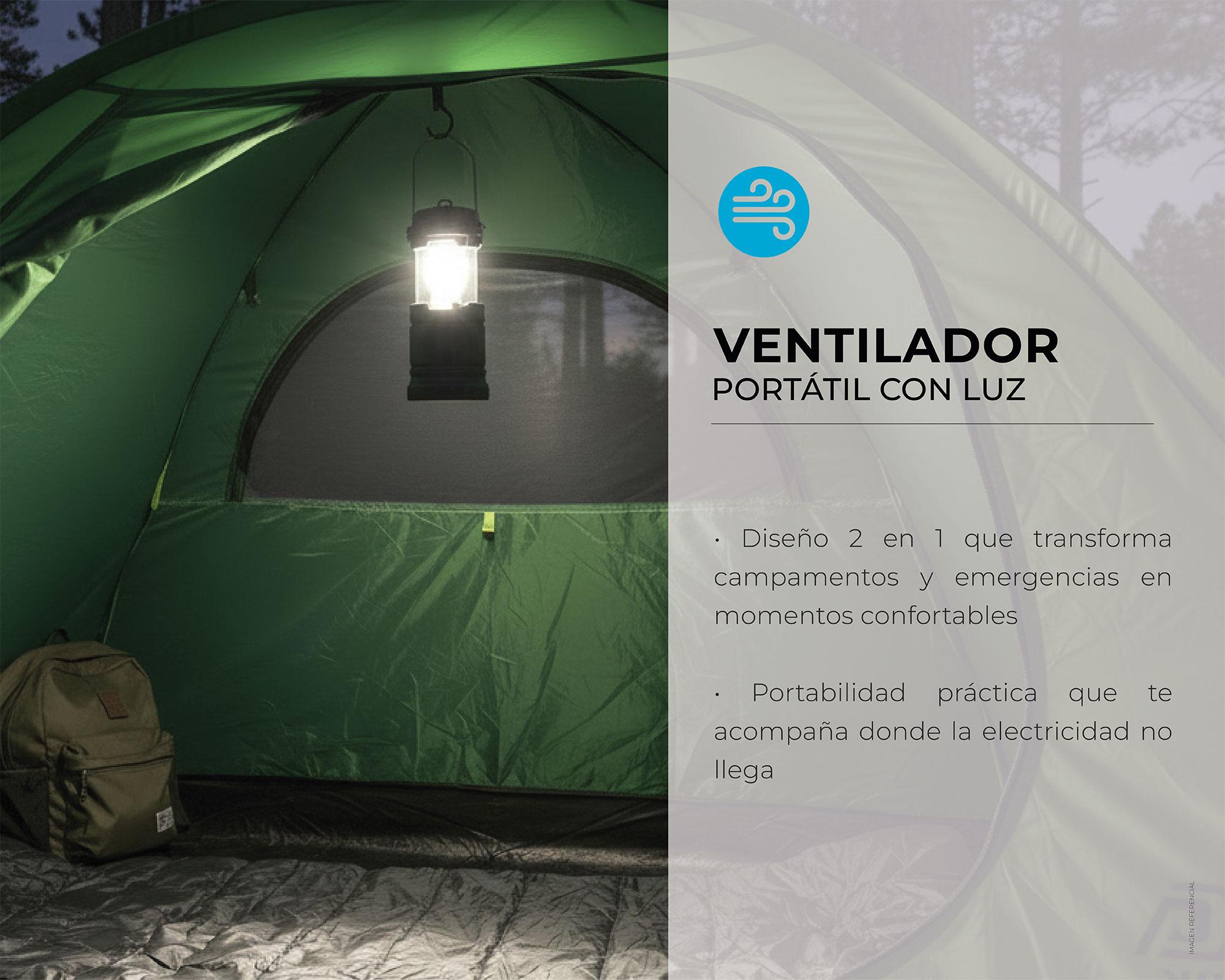 Ventilador portátil con luz negro-7