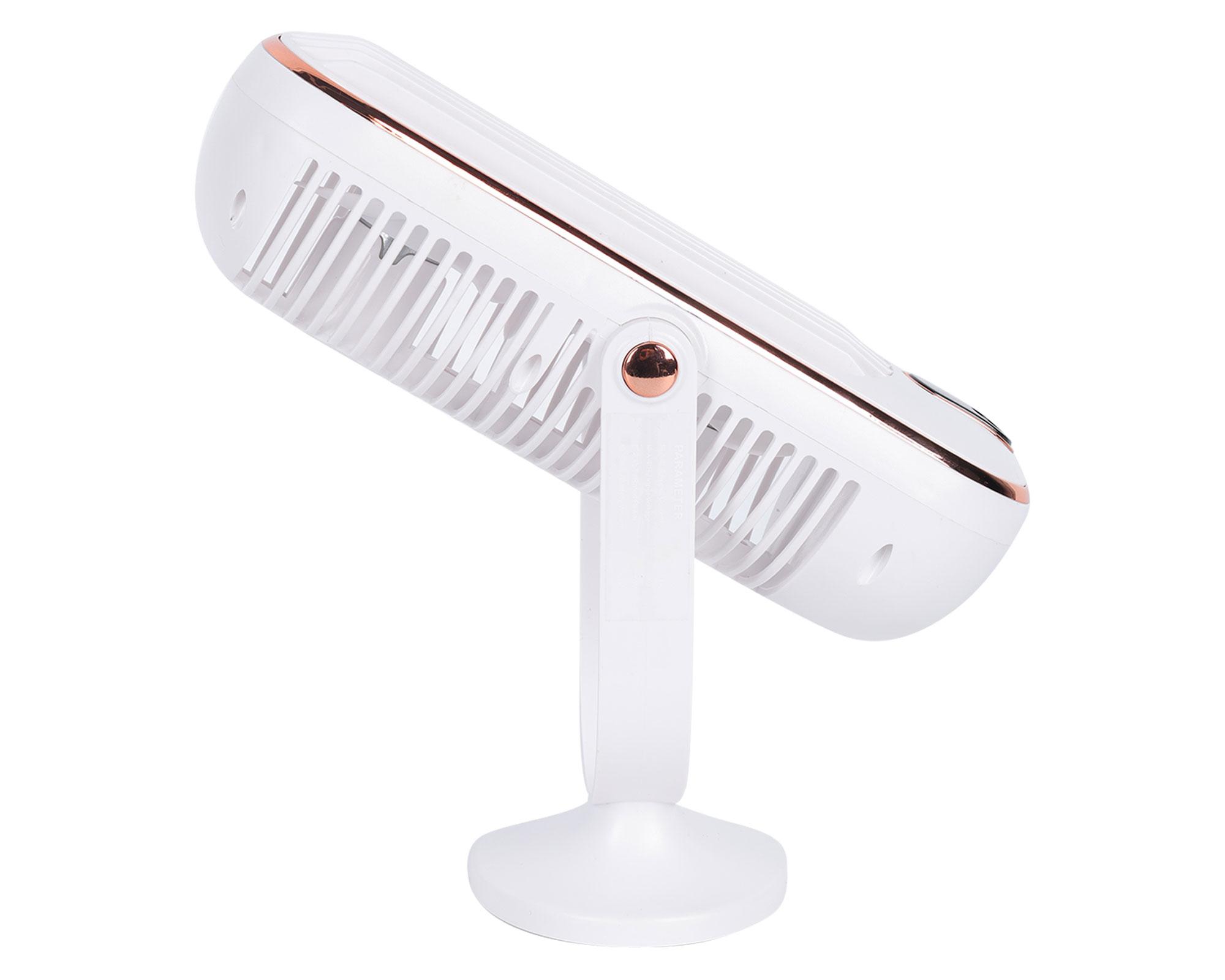 Ventilador escritorio USB blanco-4