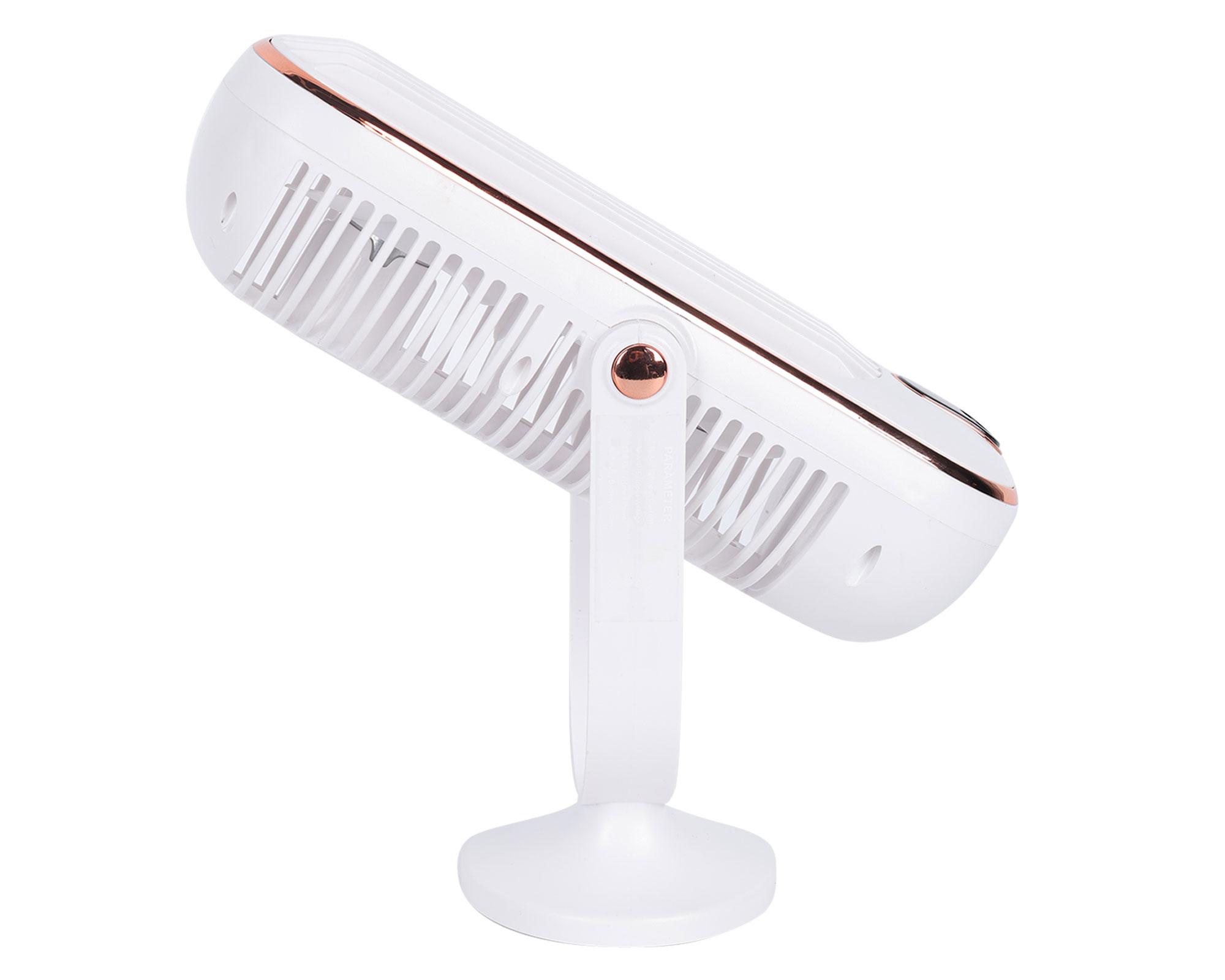 Ventilador escritorio USB blanco-4