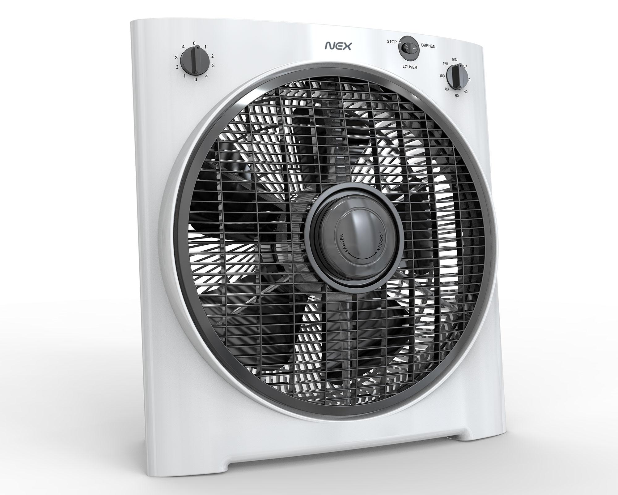 Ventilador Box 12'' 35W blanco-2