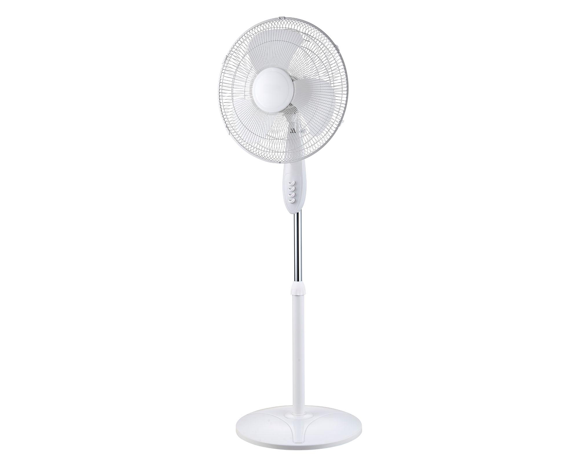 Ventilador pedestal 16'' 45W blanco-2