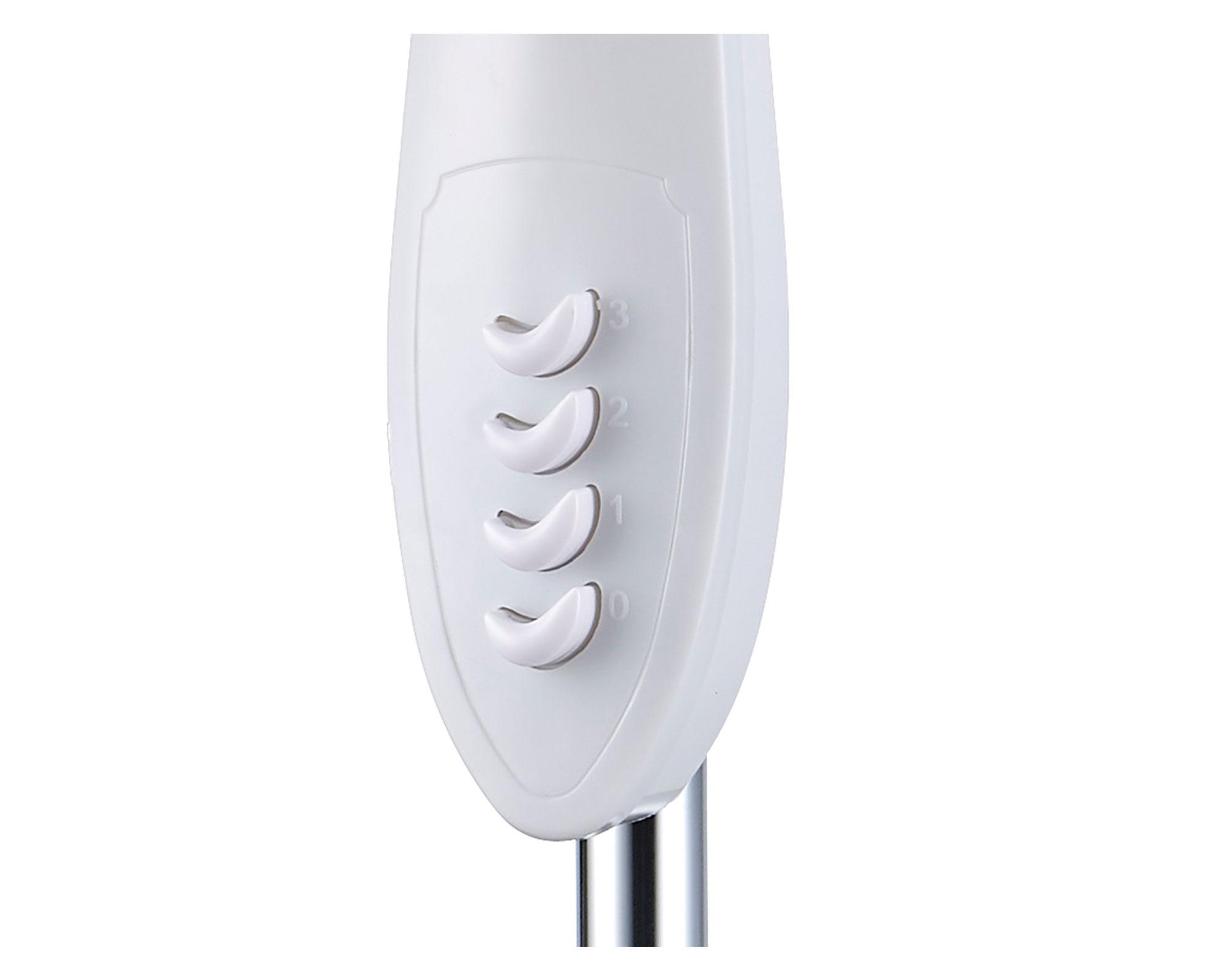 Ventilador pedestal 16'' 45W blanco-4