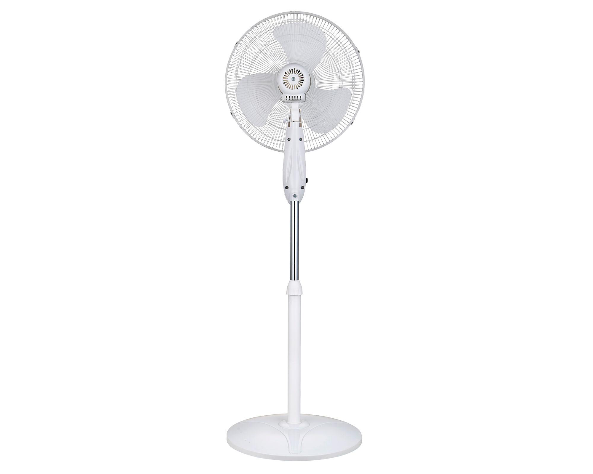 Ventilador pedestal 16'' 45W blanco-1