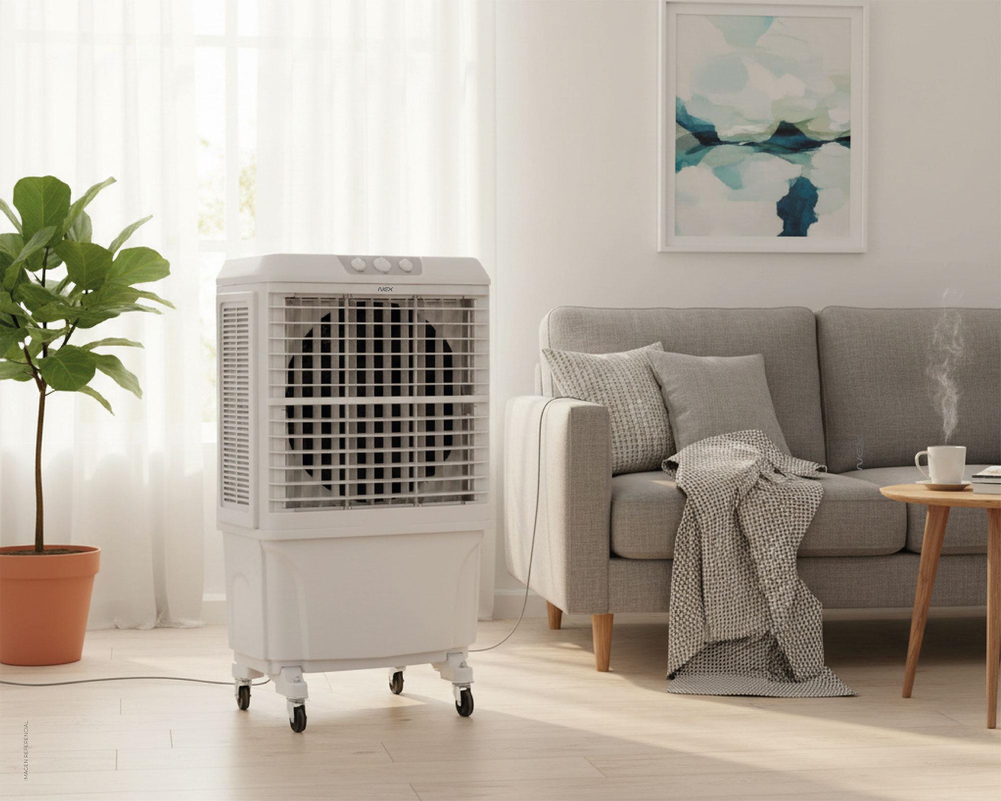 Enfriador aire manual 75L 410W blanco-5