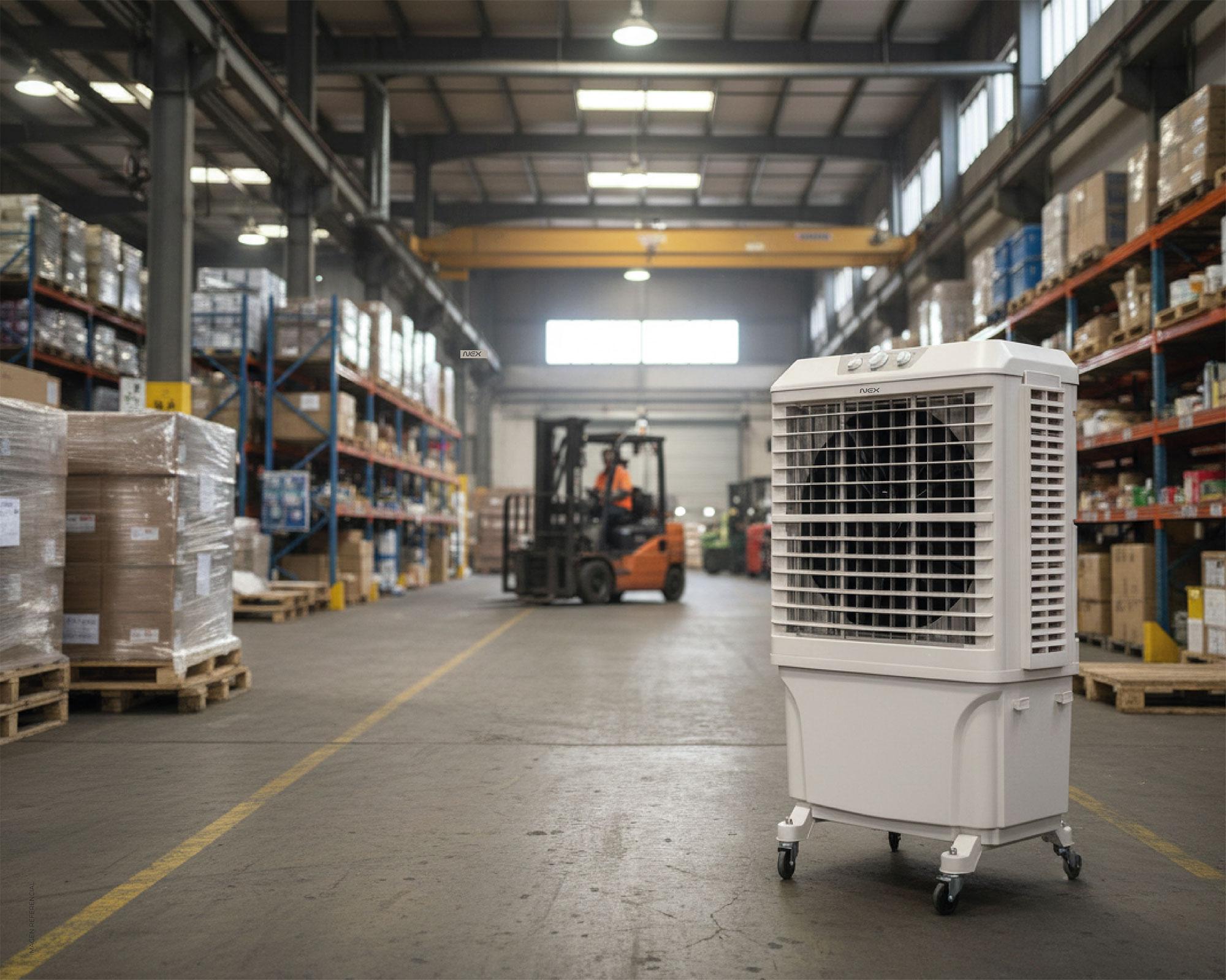 Enfriador aire manual 75L 410W blanco-5