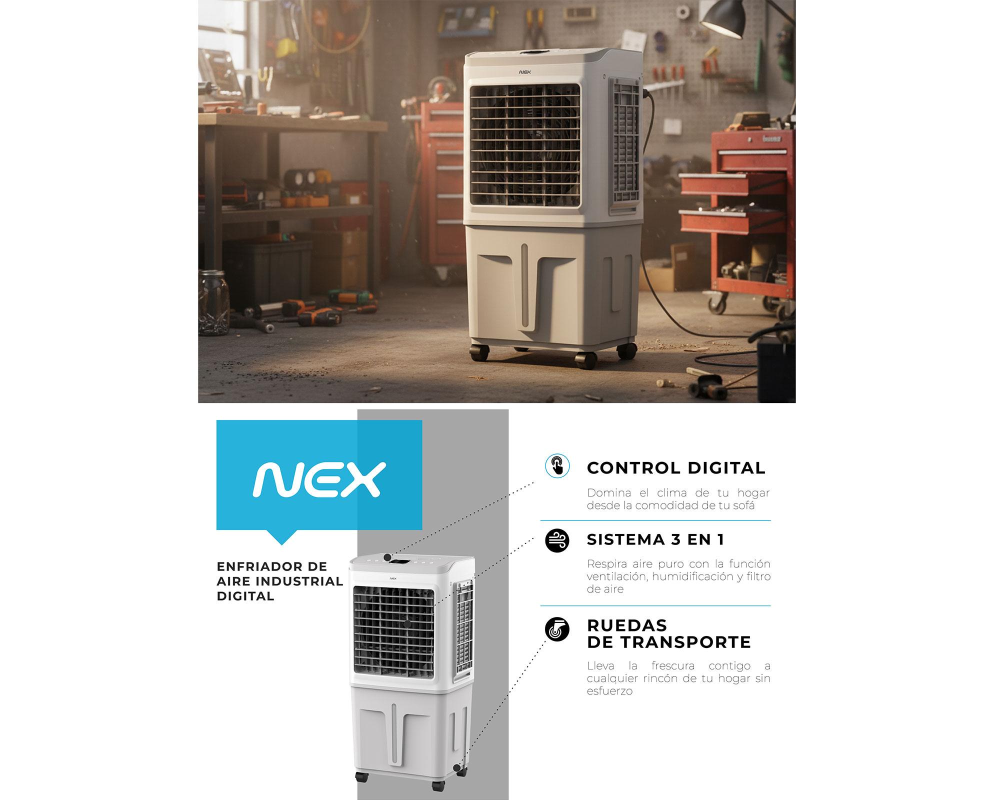 Enfriador aire digital 45L-3