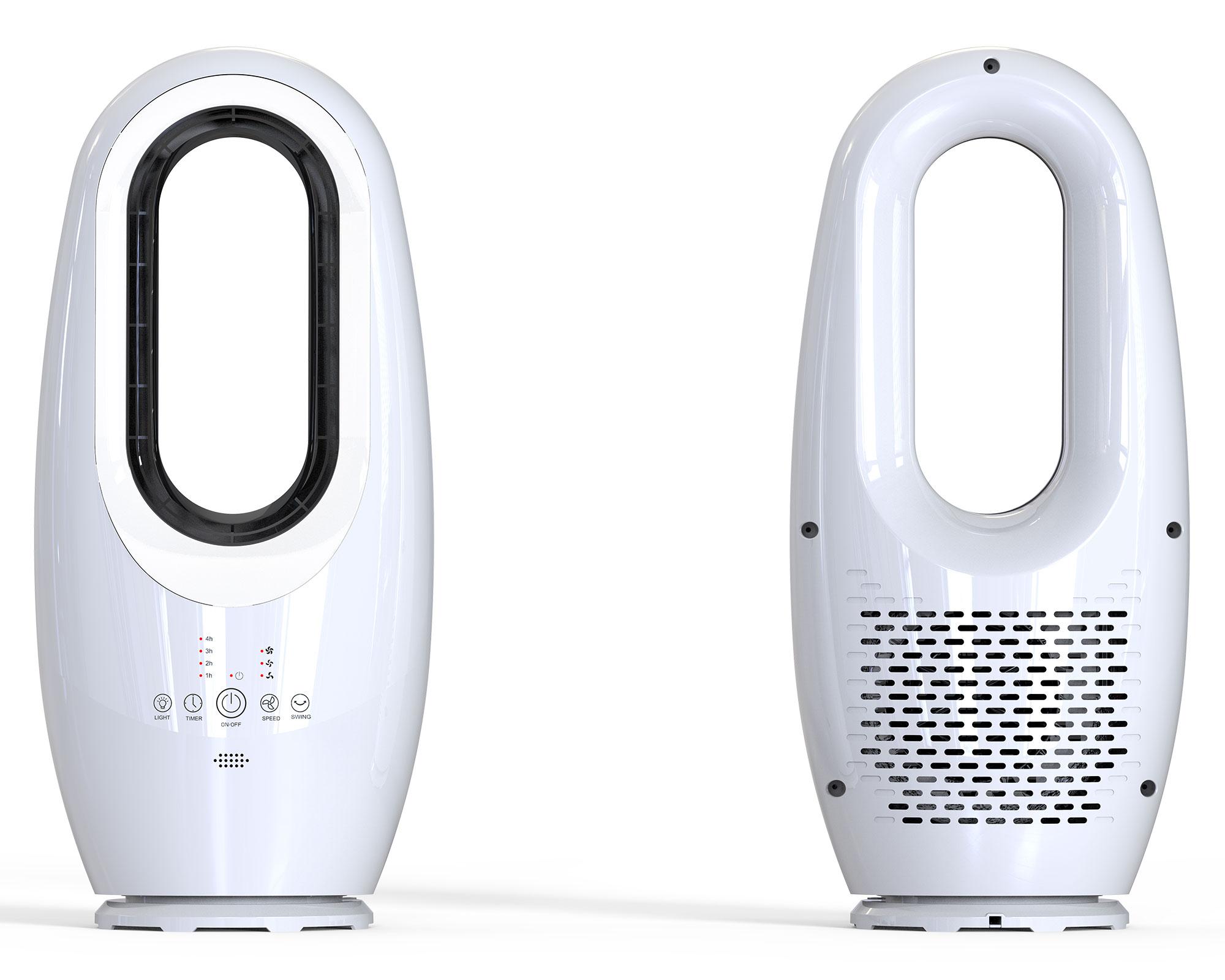 Ventilador sin aspas 40W blanco-2