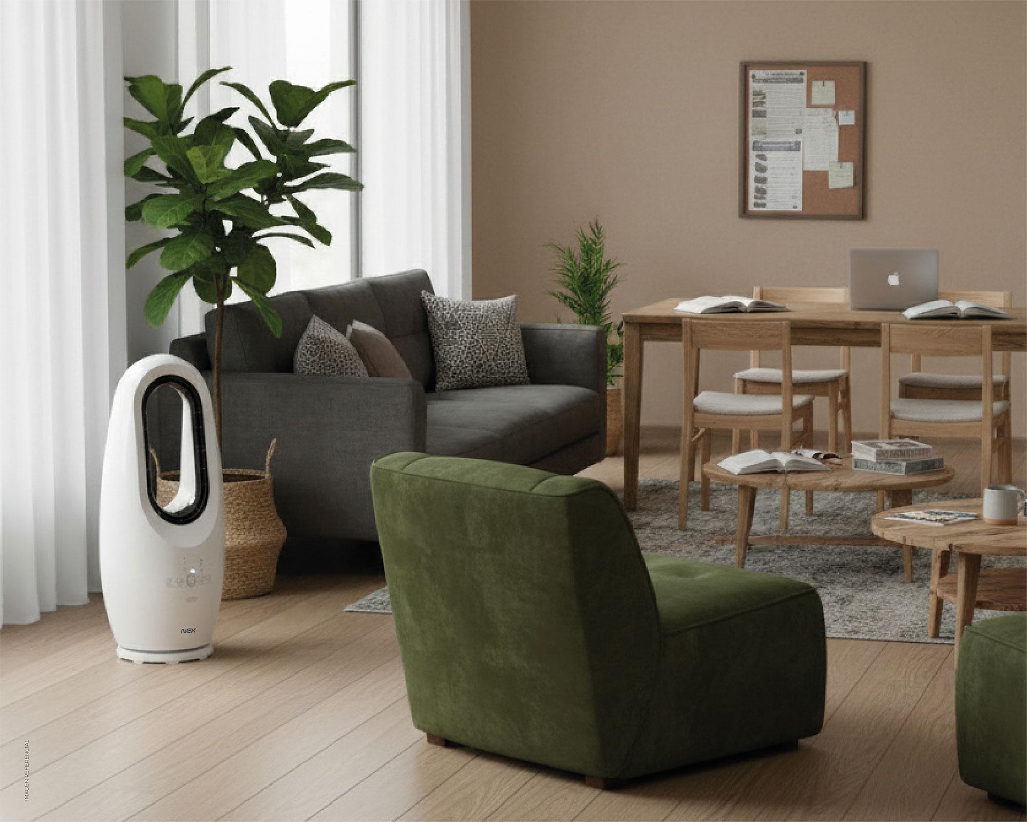 Ventilador sin aspas 40W blanco-4