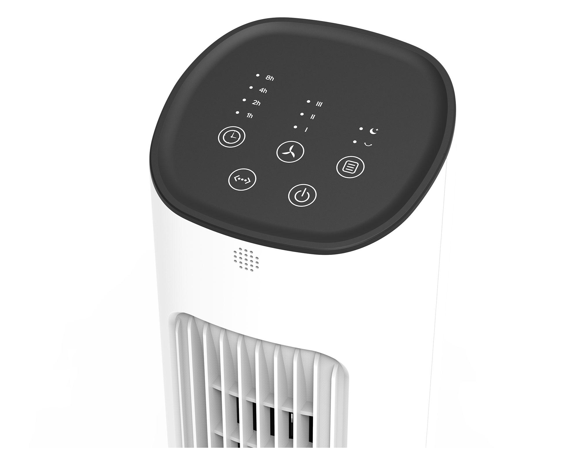 Ventilador torre 32'' 40W blanco-2