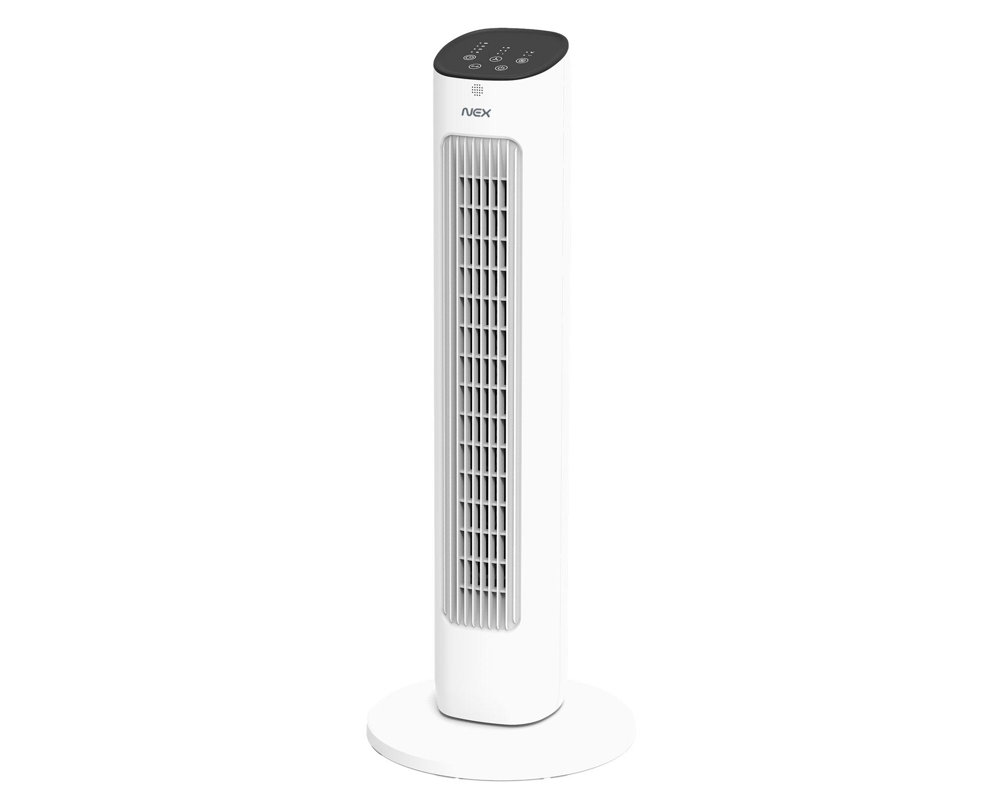 Ventilador torre 32'' 40W blanco-0