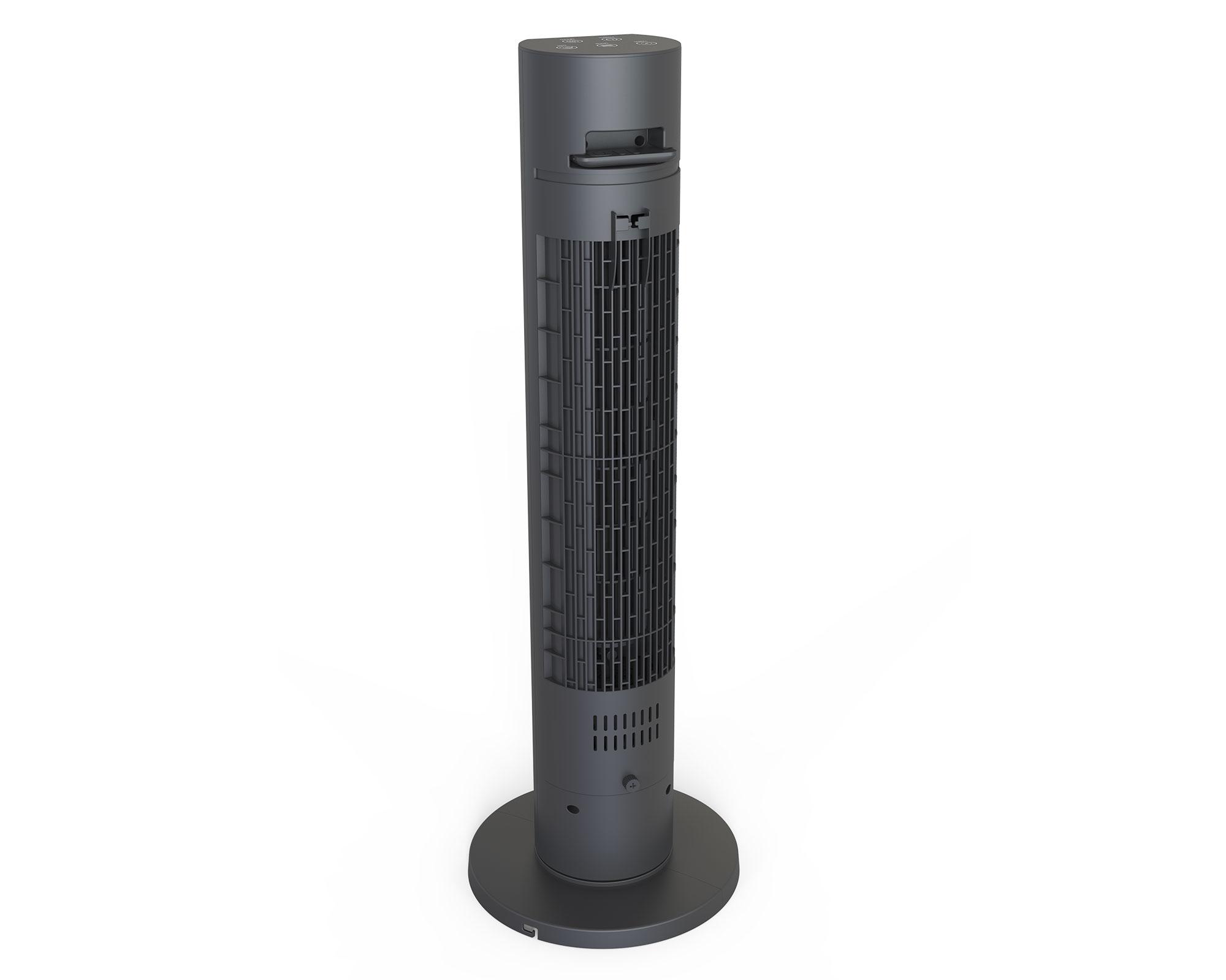 Ventilador torre 36'' 35W negro-2