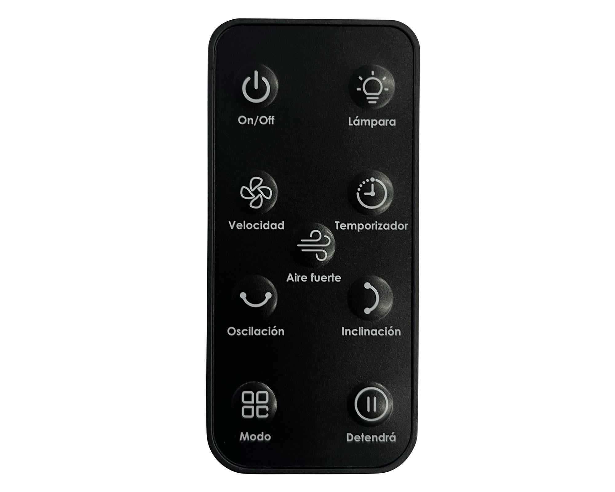 Circulador aire 360° negro-9