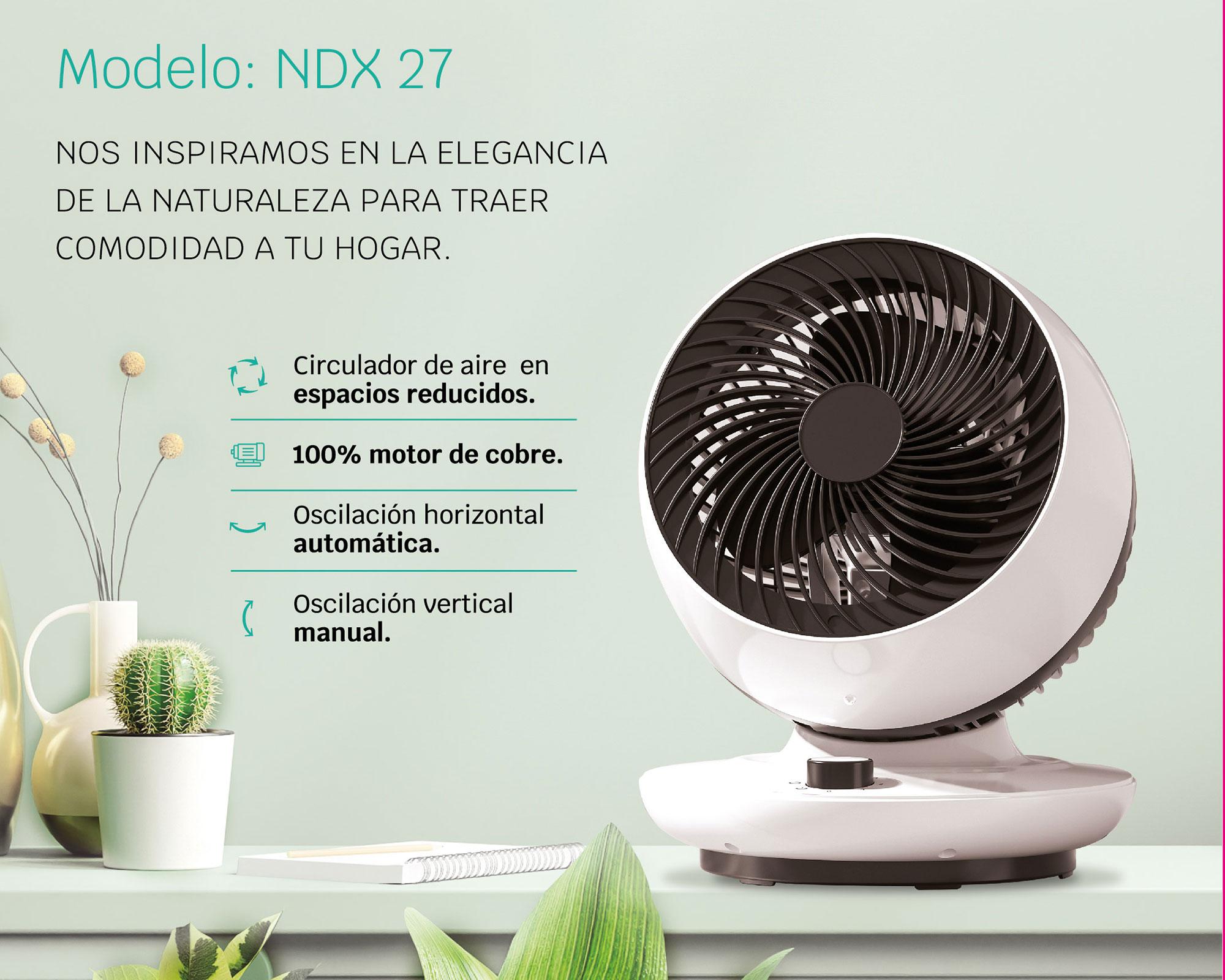 Ventilador escritorio circular 45W-4