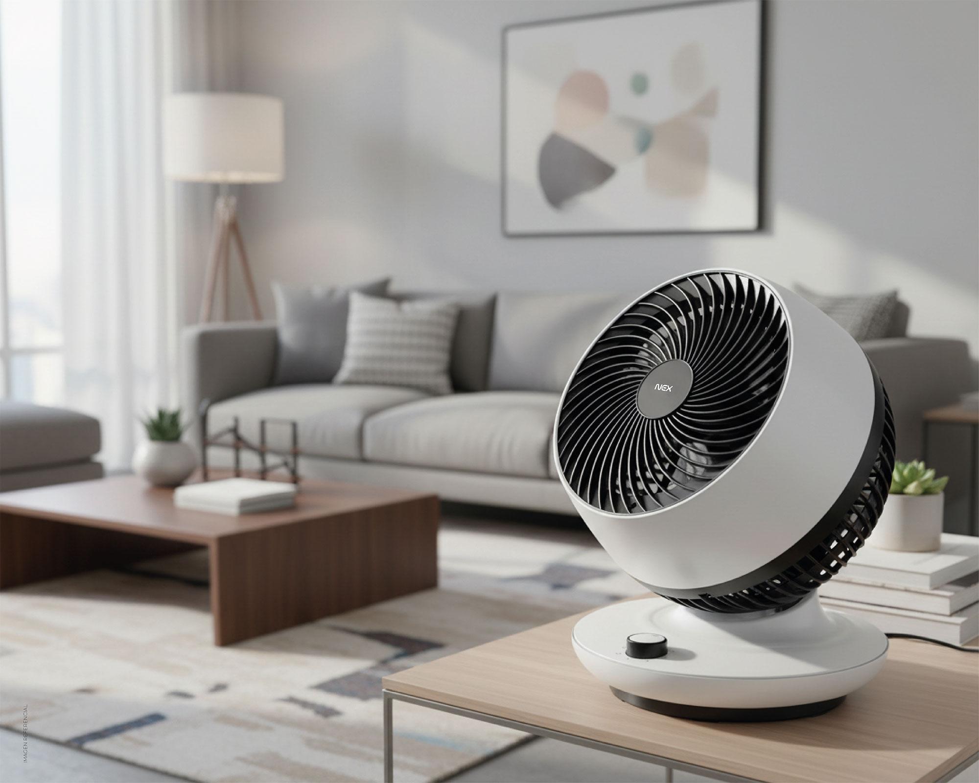 Ventilador escritorio circular 45W-4