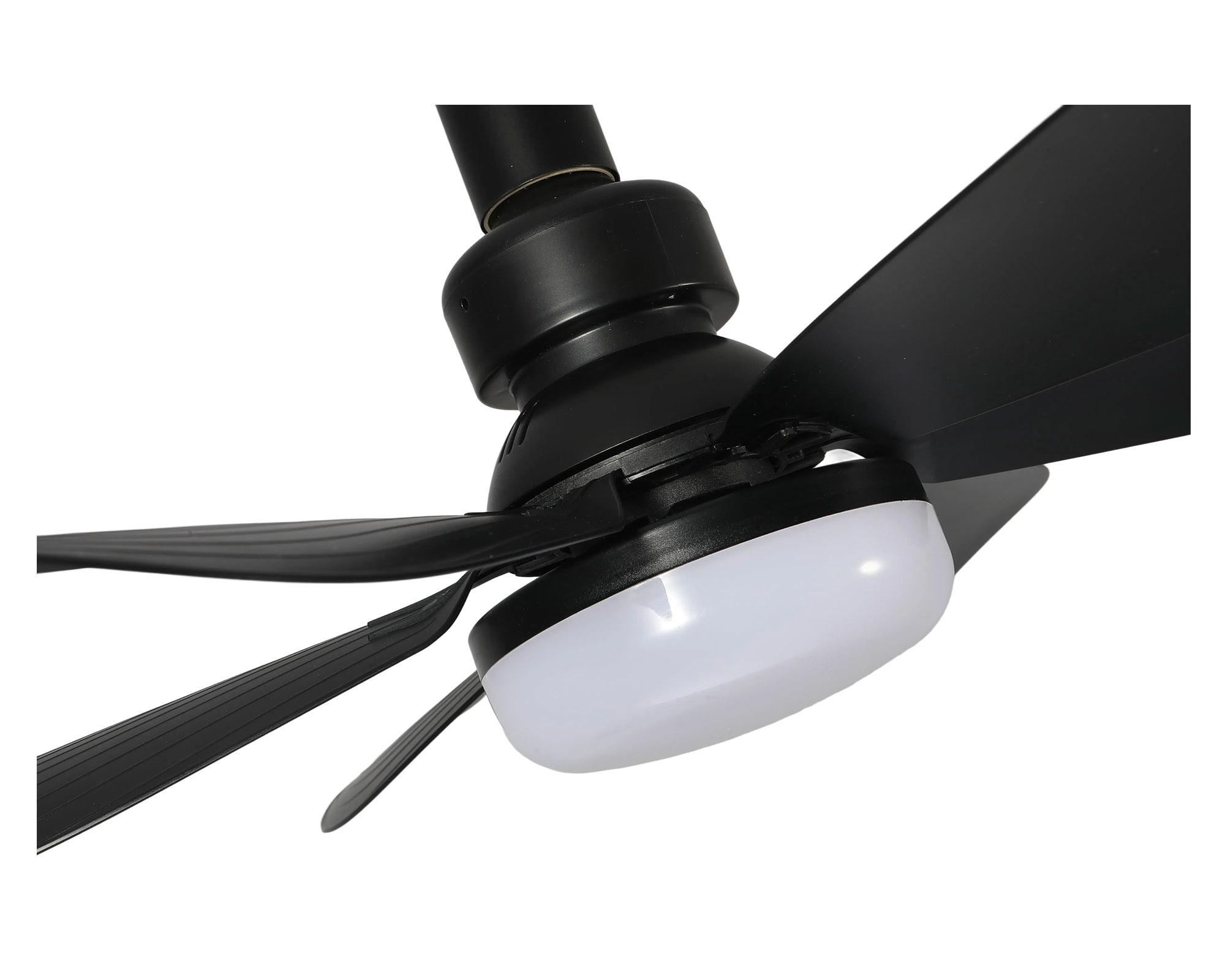 Lámpara con ventilador 40W negro-10