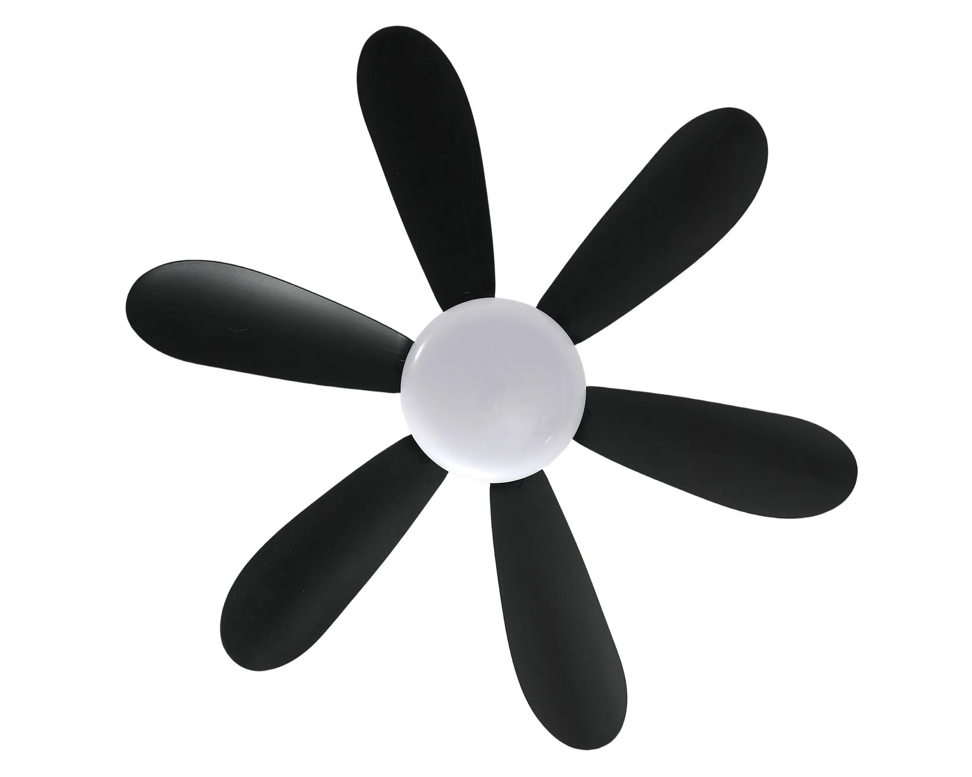 Lámpara con ventilador 40W negro-6