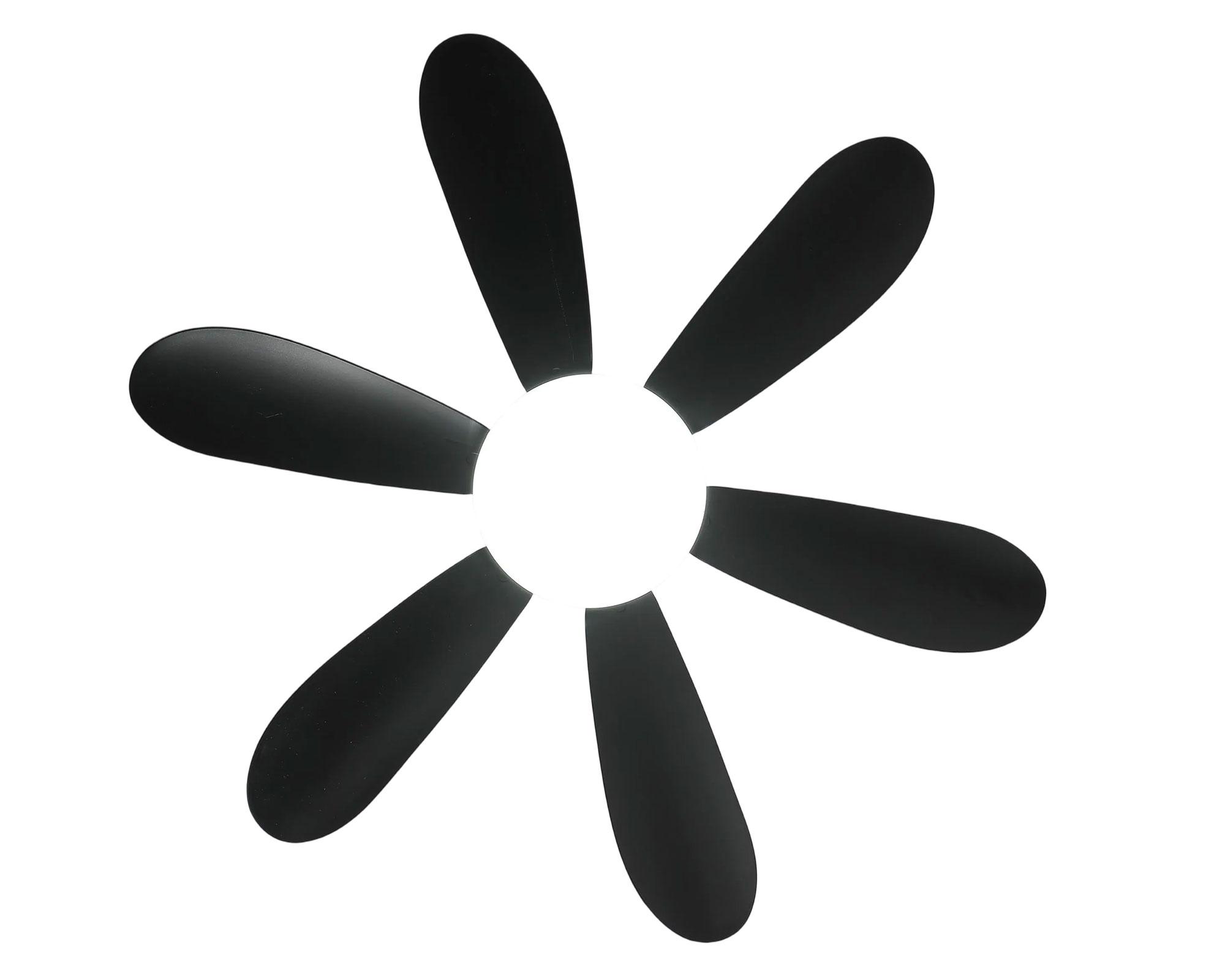 Lámpara con ventilador 40W negro-5