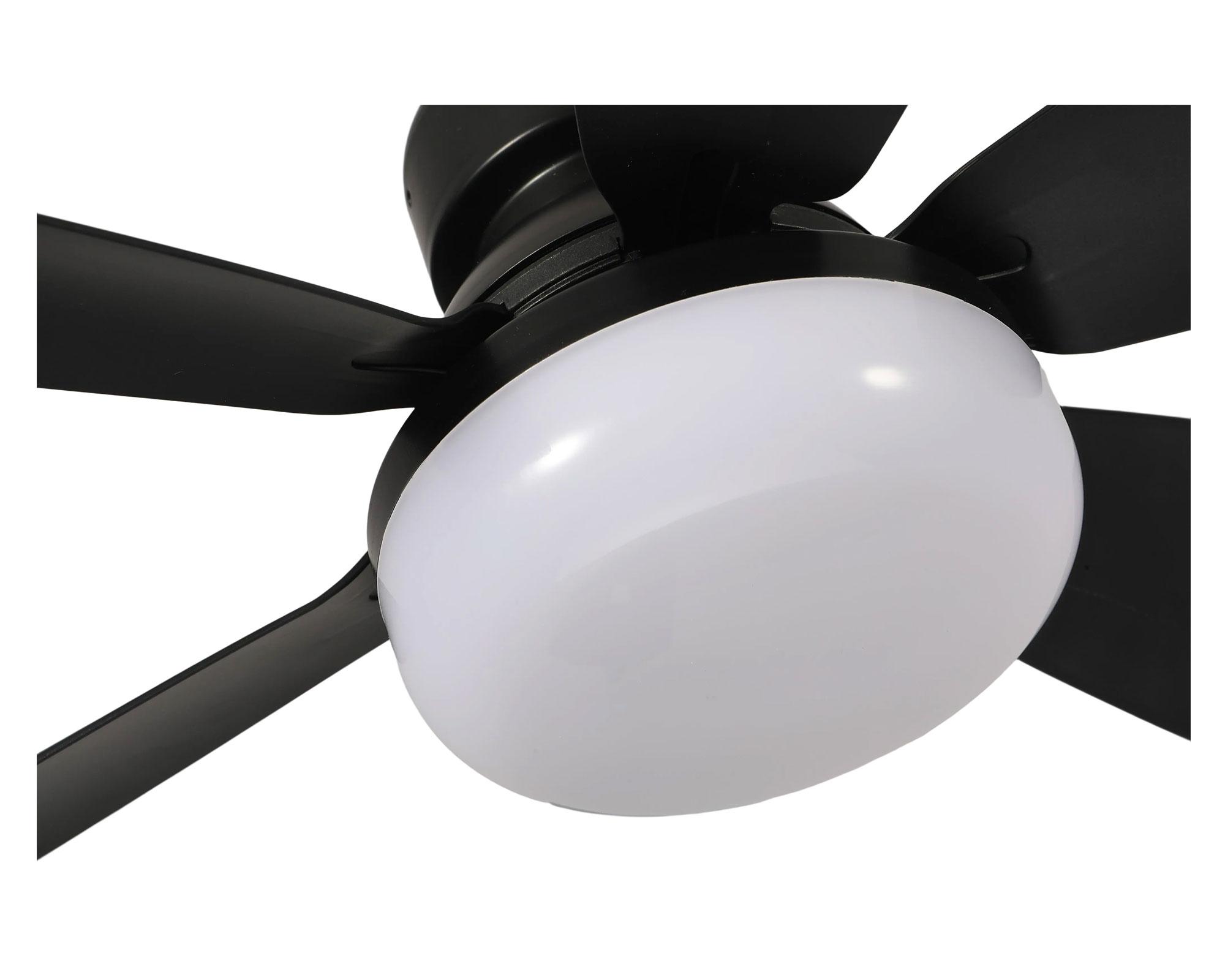 Lámpara con ventilador 40W negro-9