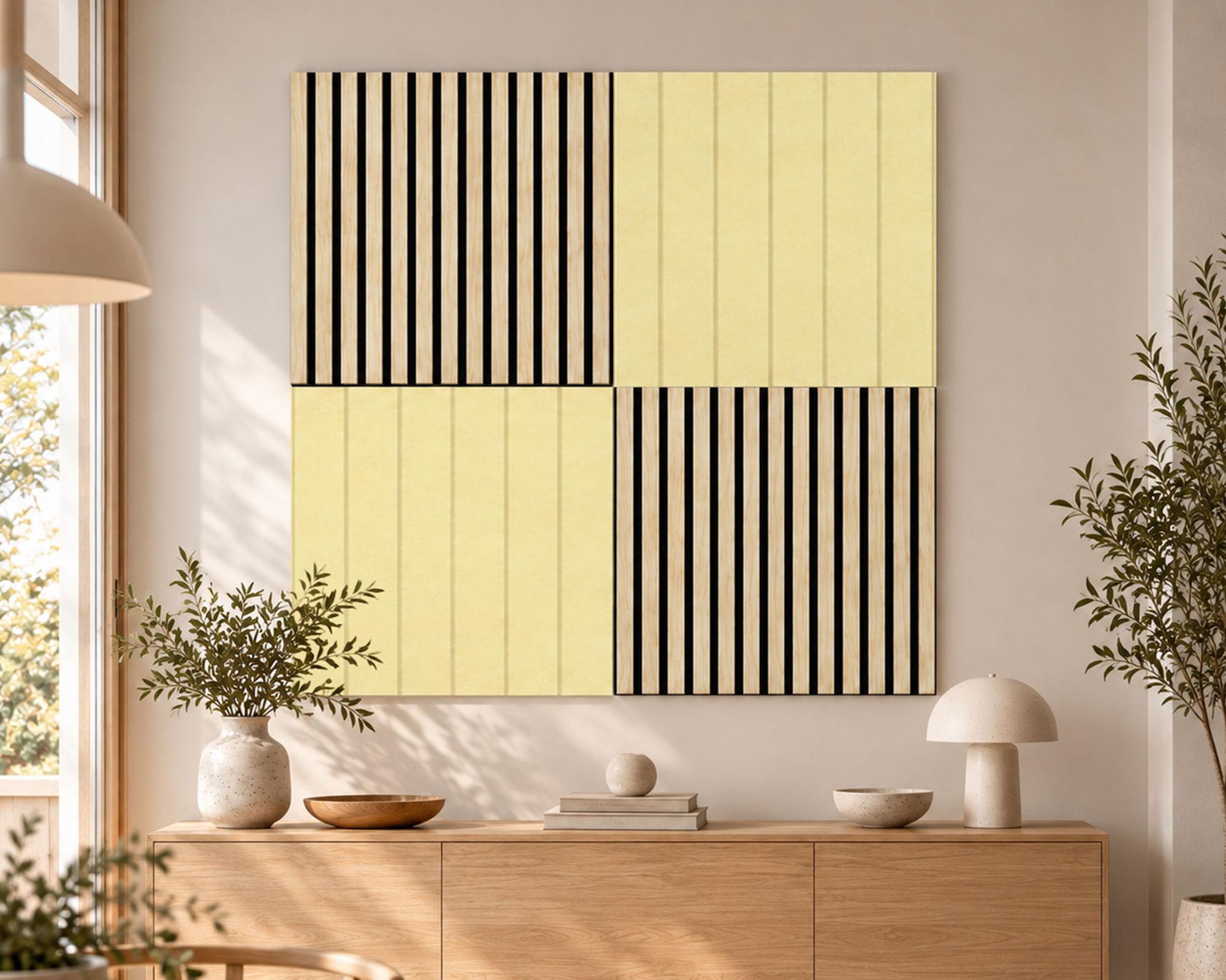 Panel Acústico beige 240x60 cm 5.76 m2-7