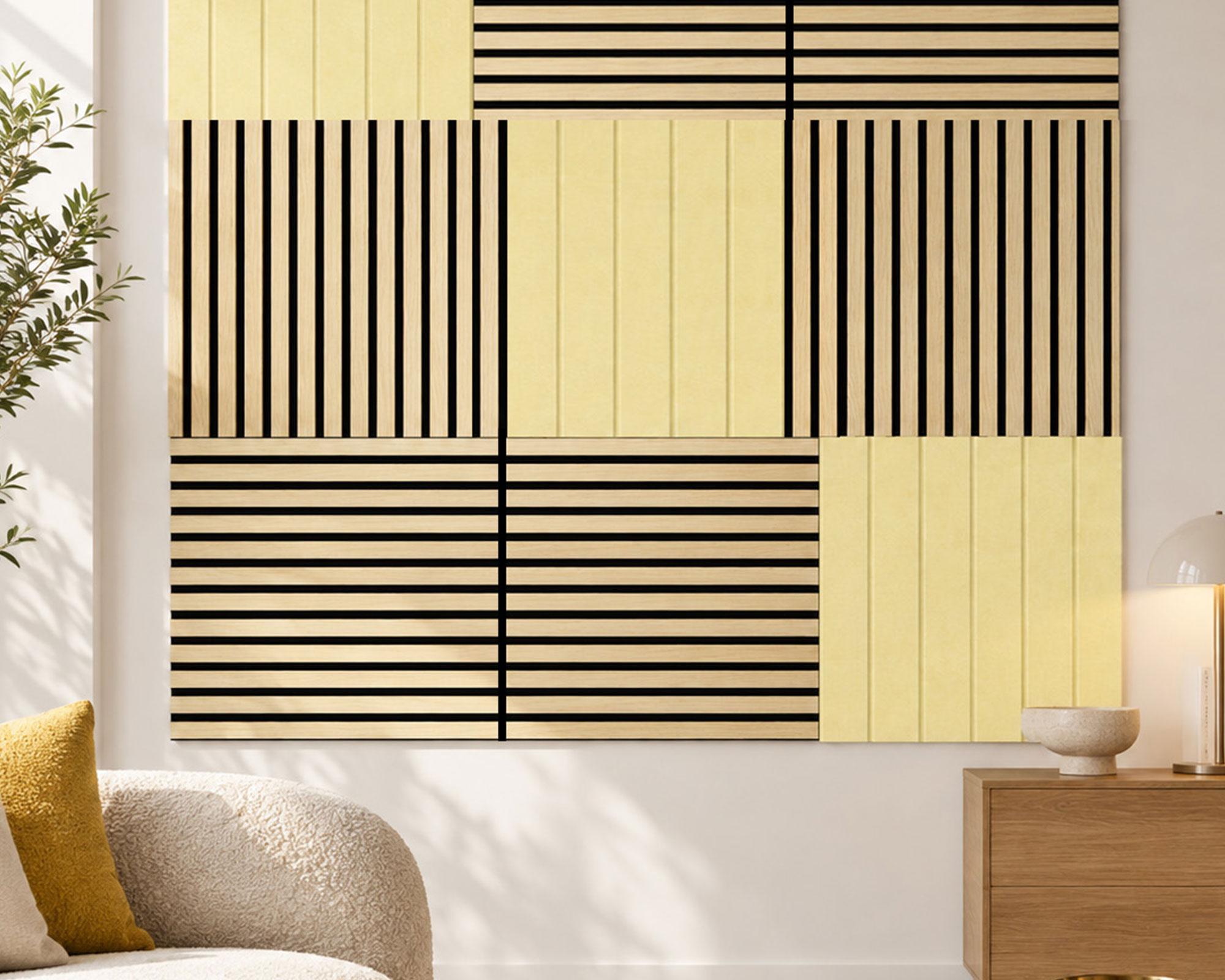Panel Acústico beige 240x60 cm 5.76 m2-8