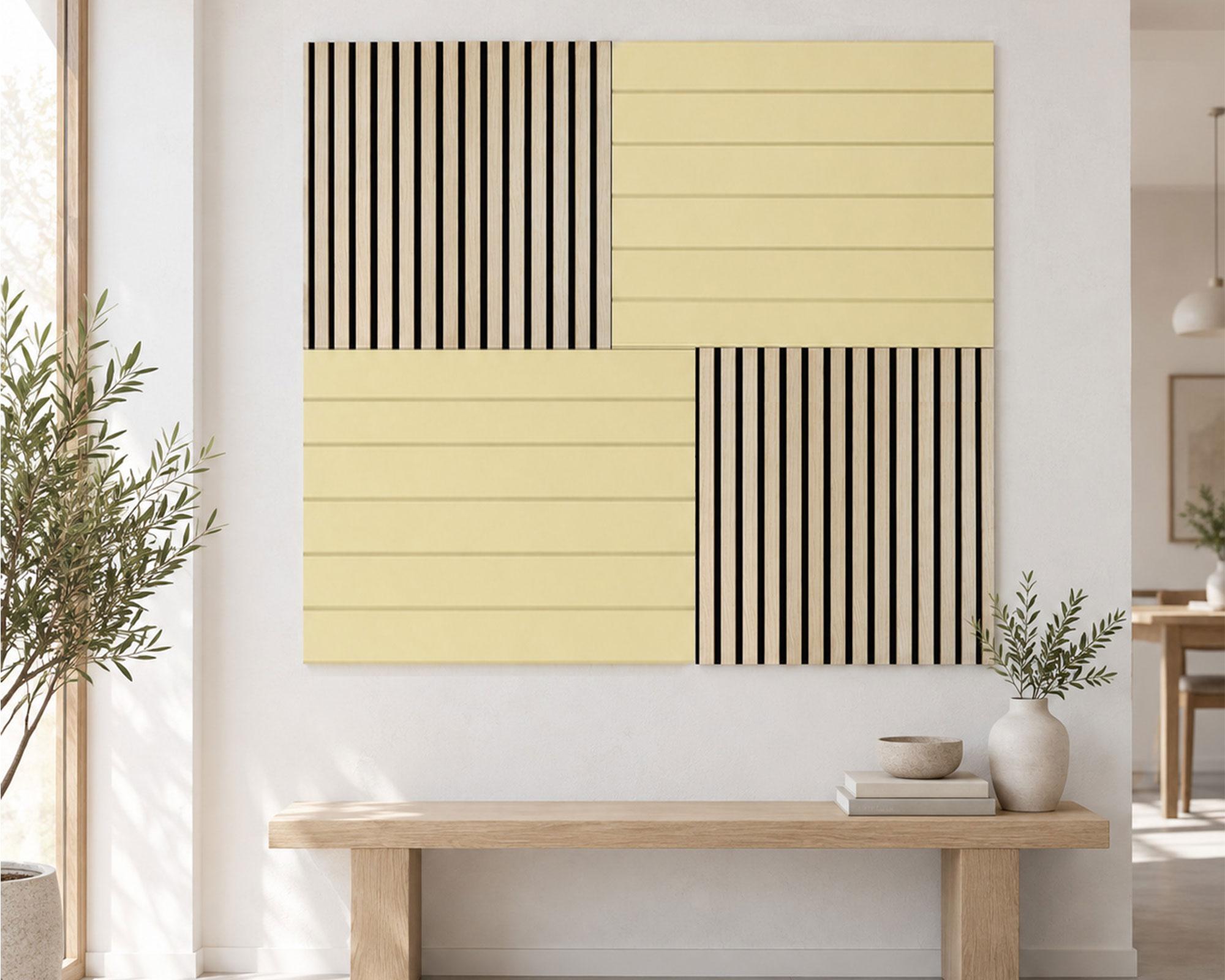 Panel Acústico beige 240x60 cm 5.76 m2-9